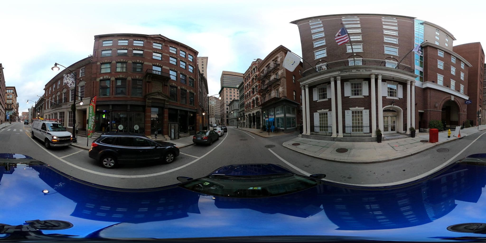 Street view near Hampton Inn & Suites, Providence — © justinmeyers (CC BY-SA · Mapillary)