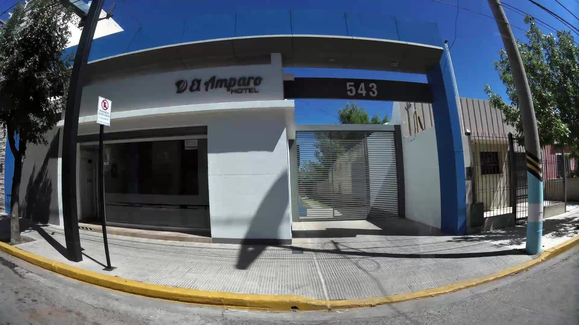 Street view near El Amparo Hotel, San Luis — © kaartcam (CC BY-SA · Mapillary)