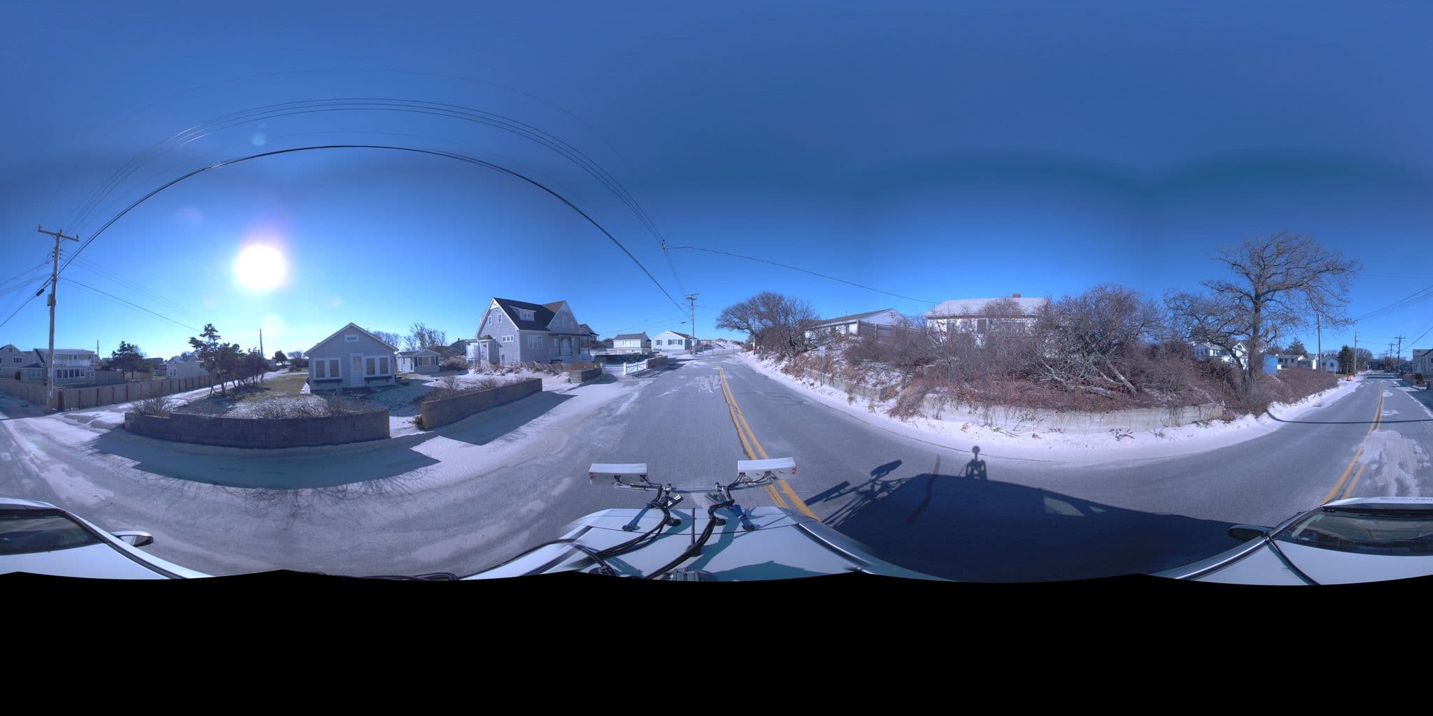 Street view near Moonlit Mimosa, Dennis — © cholloway (CC BY-SA · Mapillary)