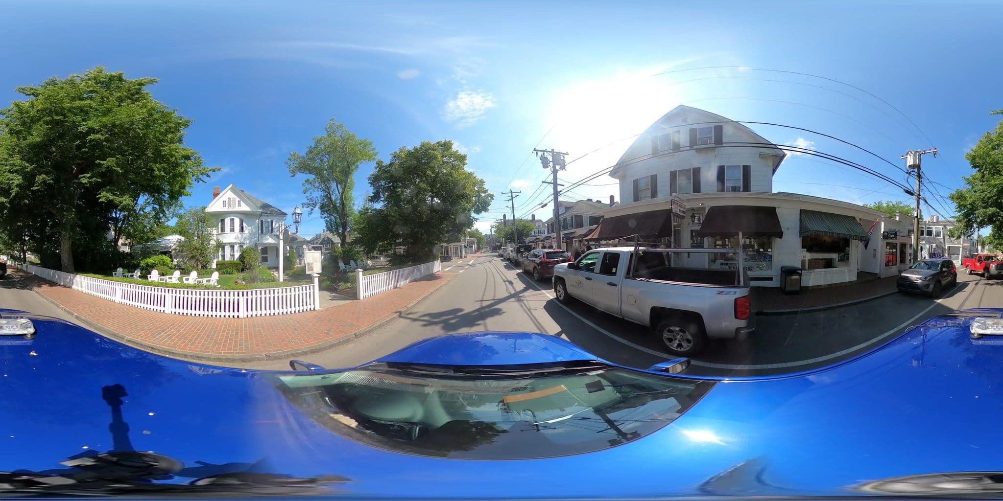 Street view near Maushop Village, Edgartown — © riddelleng (CC BY-SA · Mapillary)