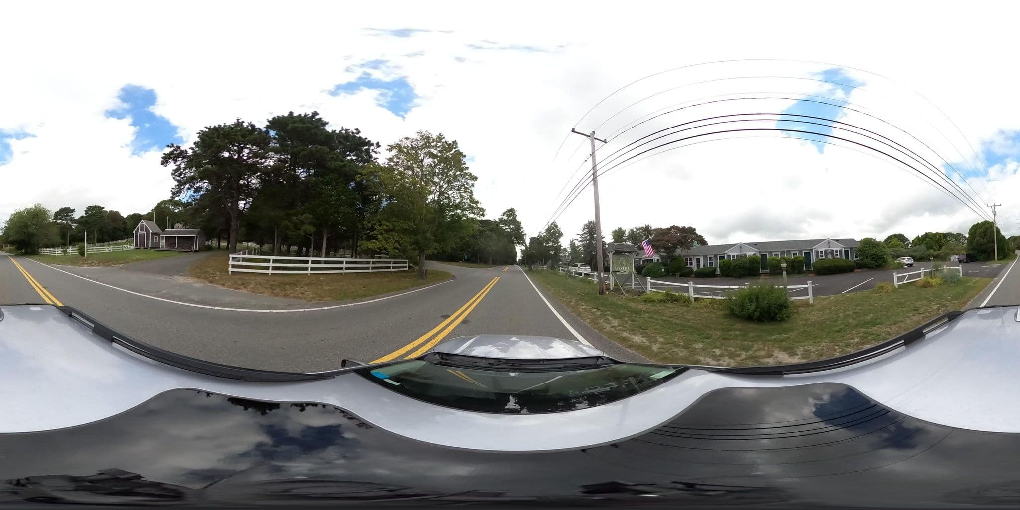 Street view near Spring Gardens Inn, East Sandwich — © mapillary01730 (CC BY-SA · Mapillary)