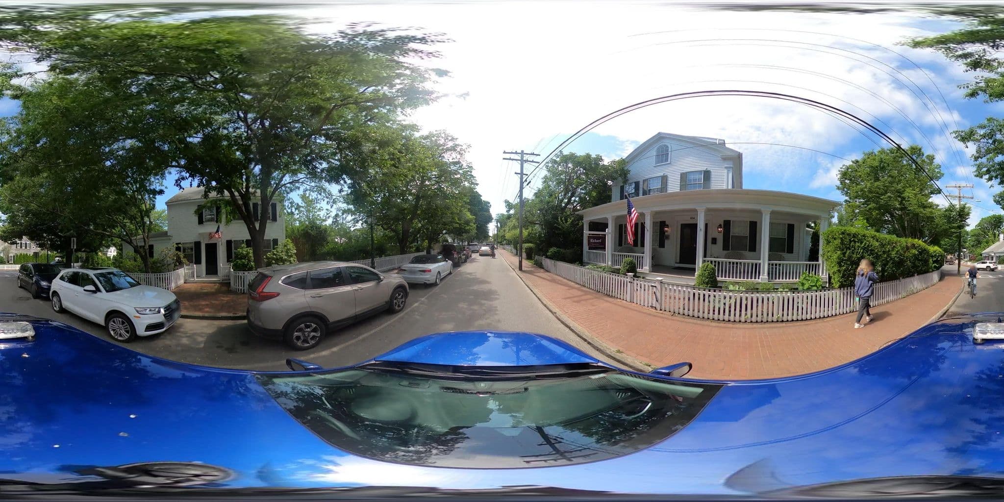 Street view near Point Way Inn, Edgartown — © riddelleng (CC BY-SA · Mapillary)