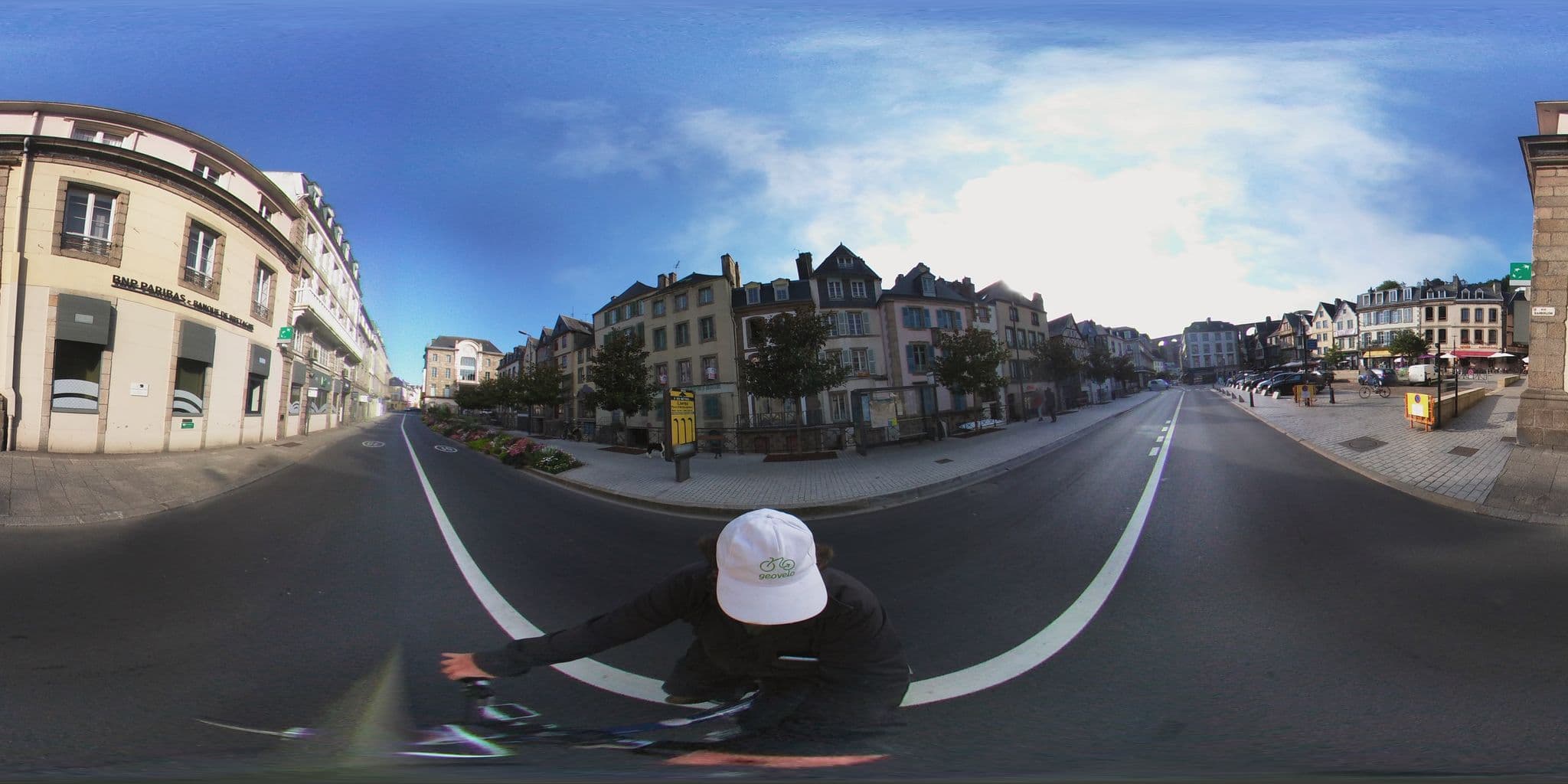 Street view near Ty Pierre chambres d'hôtes, Morlaix — © geovelo (CC BY-SA · Mapillary)