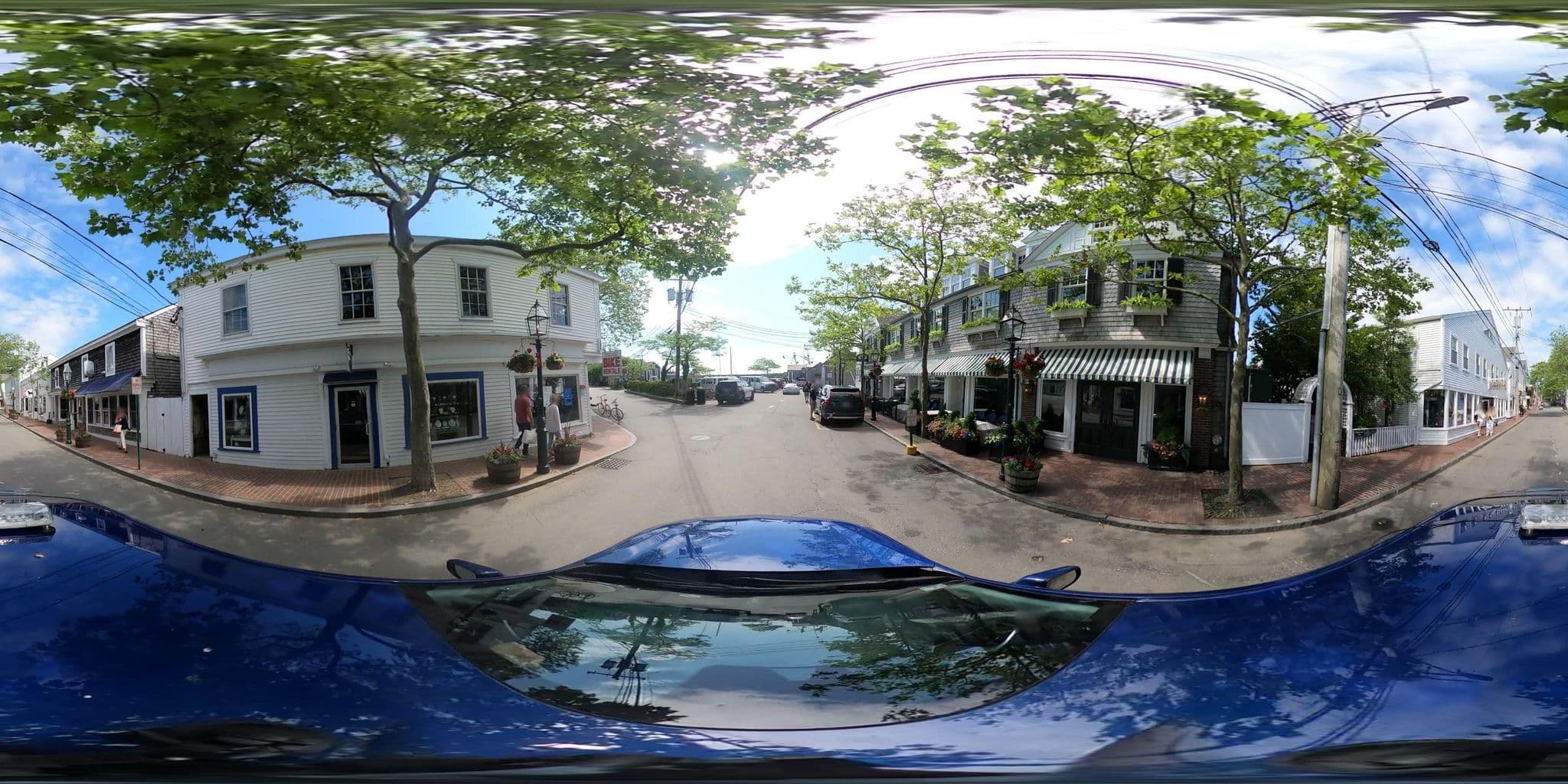 Street view near Fire Pits at the Harborside Inn, Edgartown — © riddelleng (CC BY-SA · Mapillary)
