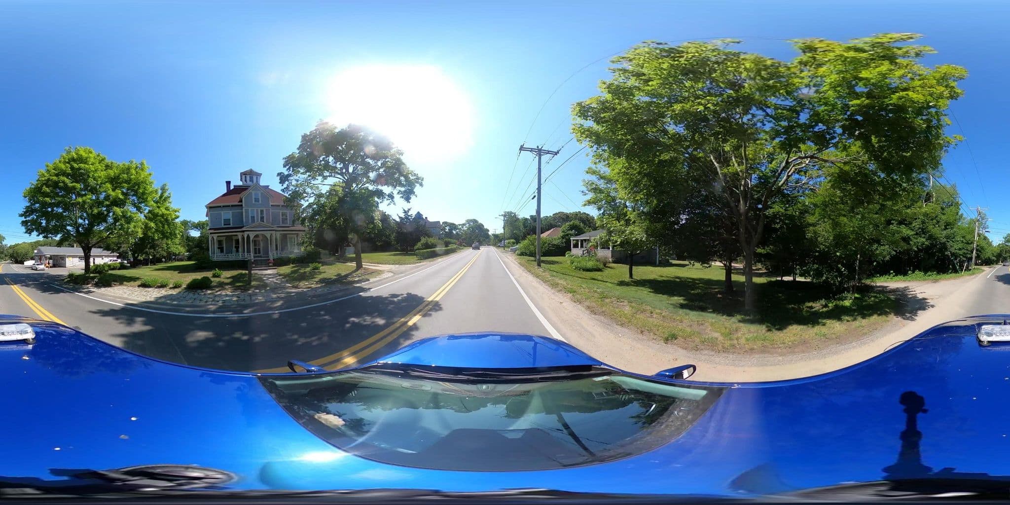 Street view near Admiral Benbow Inn, Oak Bluffs — © riddelleng (CC BY-SA · Mapillary)