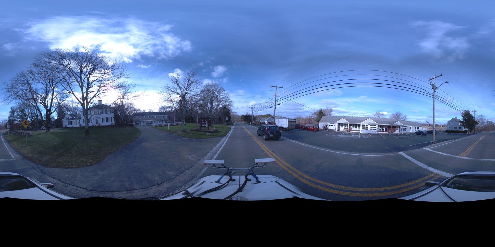 Street view near Sesuit Harbor House, East Dennis — © cholloway (CC BY-SA · Mapillary)