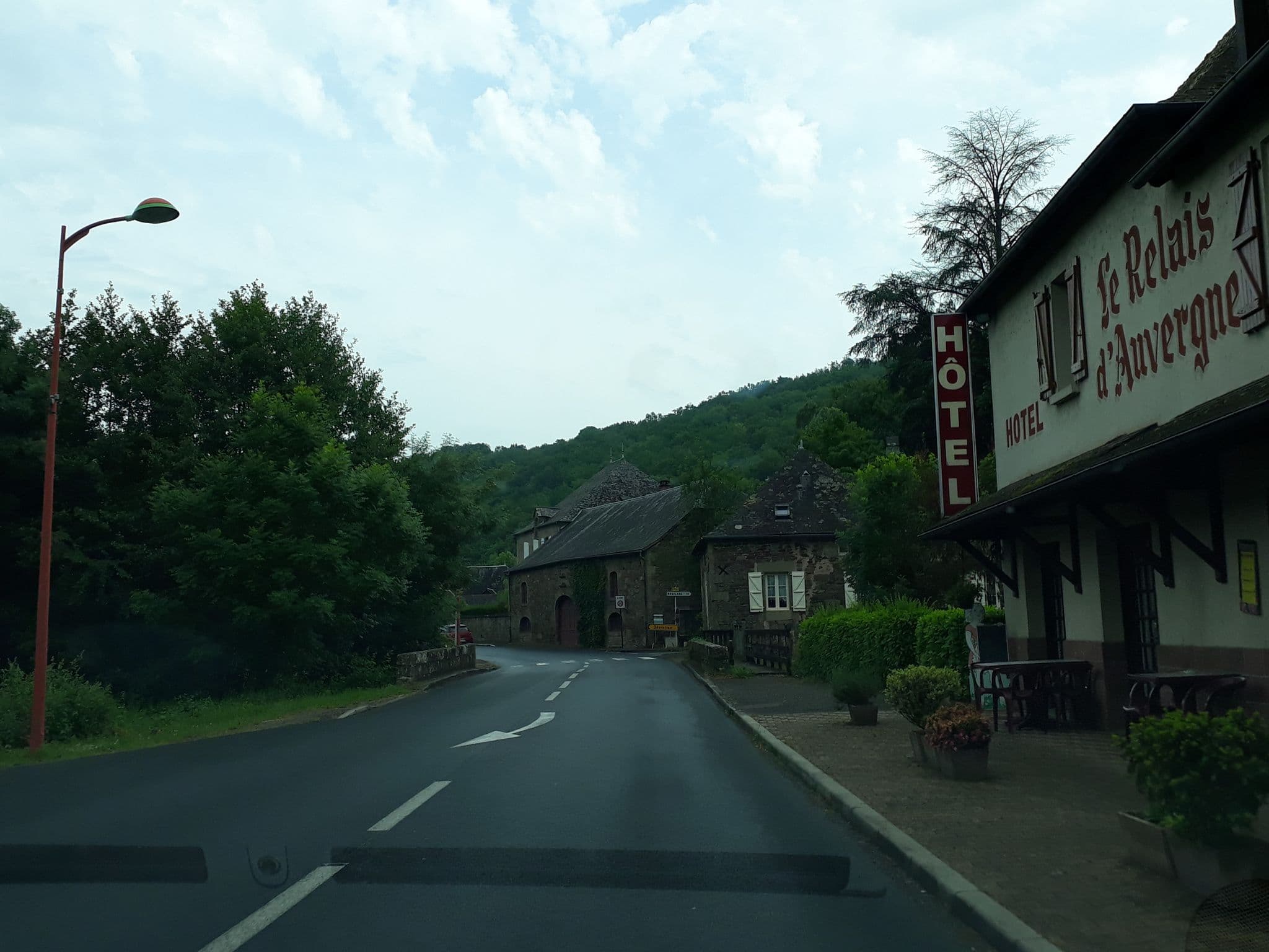 Street view near Le Relais d'Auvergne, Beynat — © alexczx (CC BY-SA · Mapillary)
