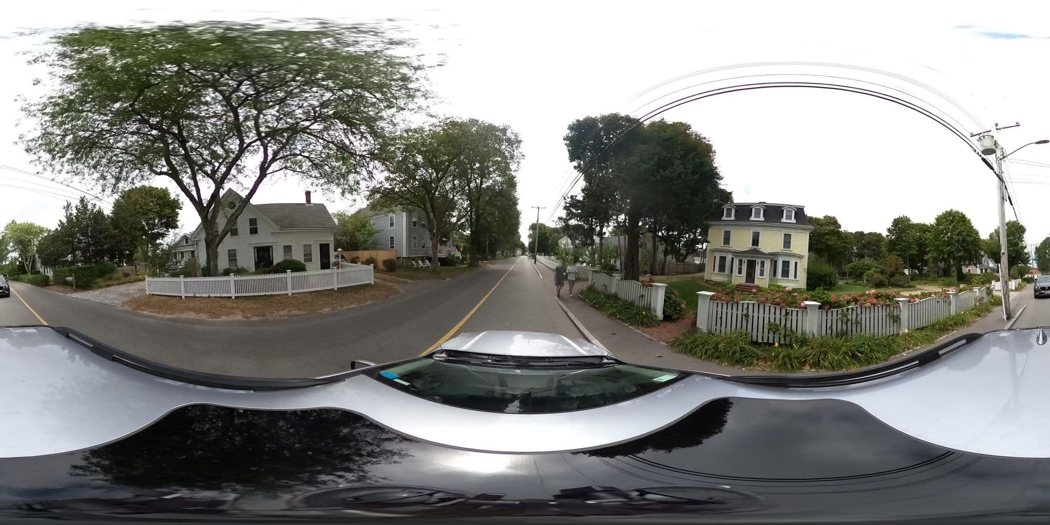 Street view near The Stone Lion Inn of Cape Cod, Wellfleet — © mapillary01730 (CC BY-SA · Mapillary)