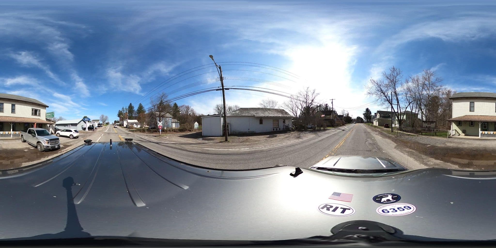 Street view near Sprucelands, Arcade — © Lanka6359 (CC BY-SA · Mapillary)