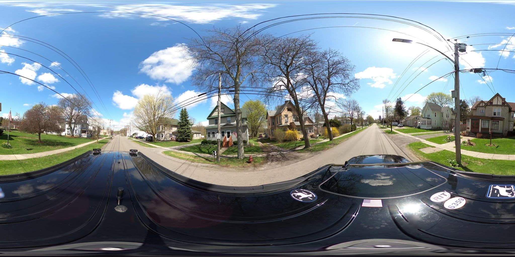 Street view near Little Bit of Heaven, Nunda — © Lanka6359 (CC BY-SA · Mapillary)