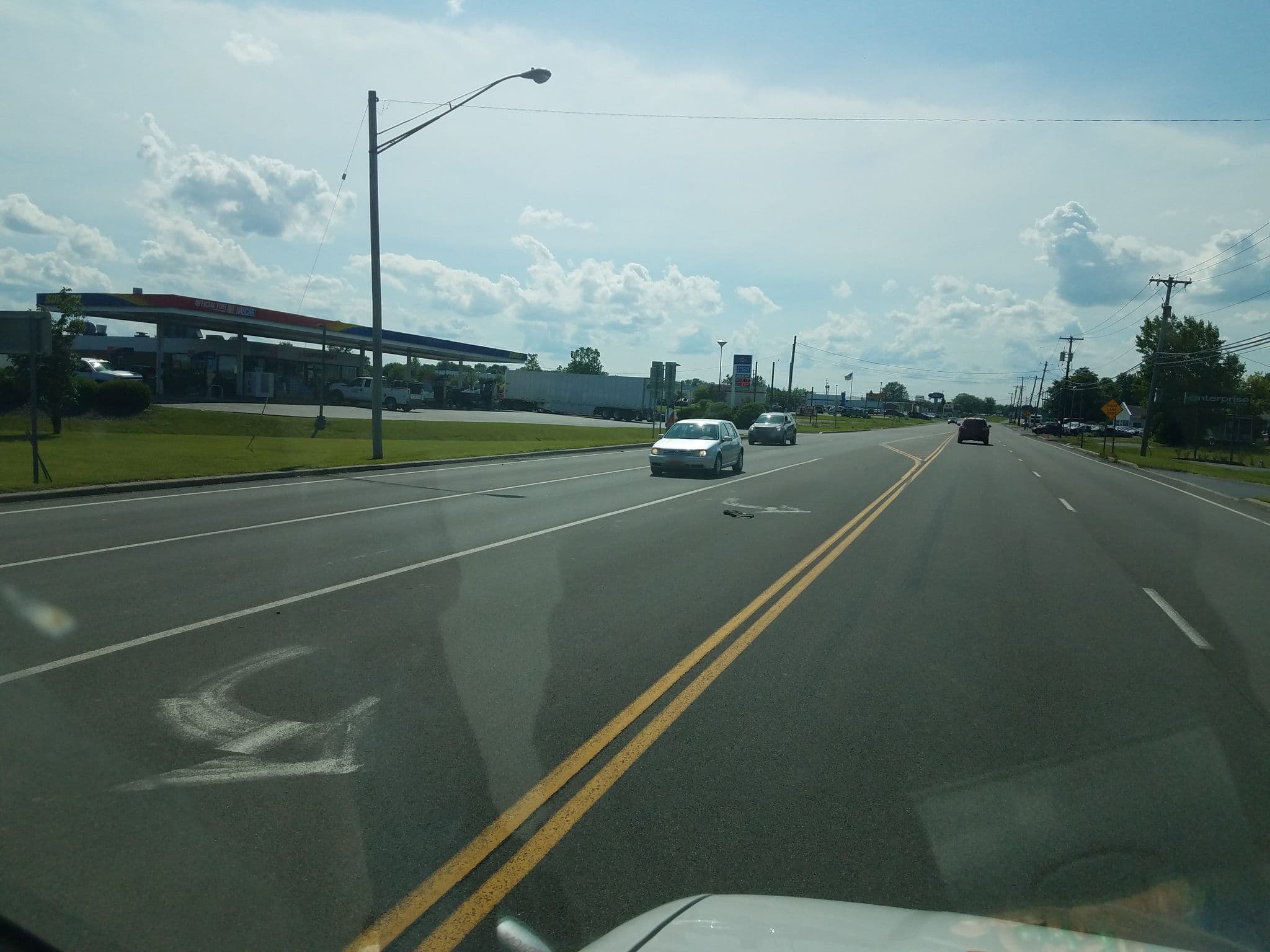 Street view near Clark's motel, Phelps — © jbthemilker (CC BY-SA · Mapillary)