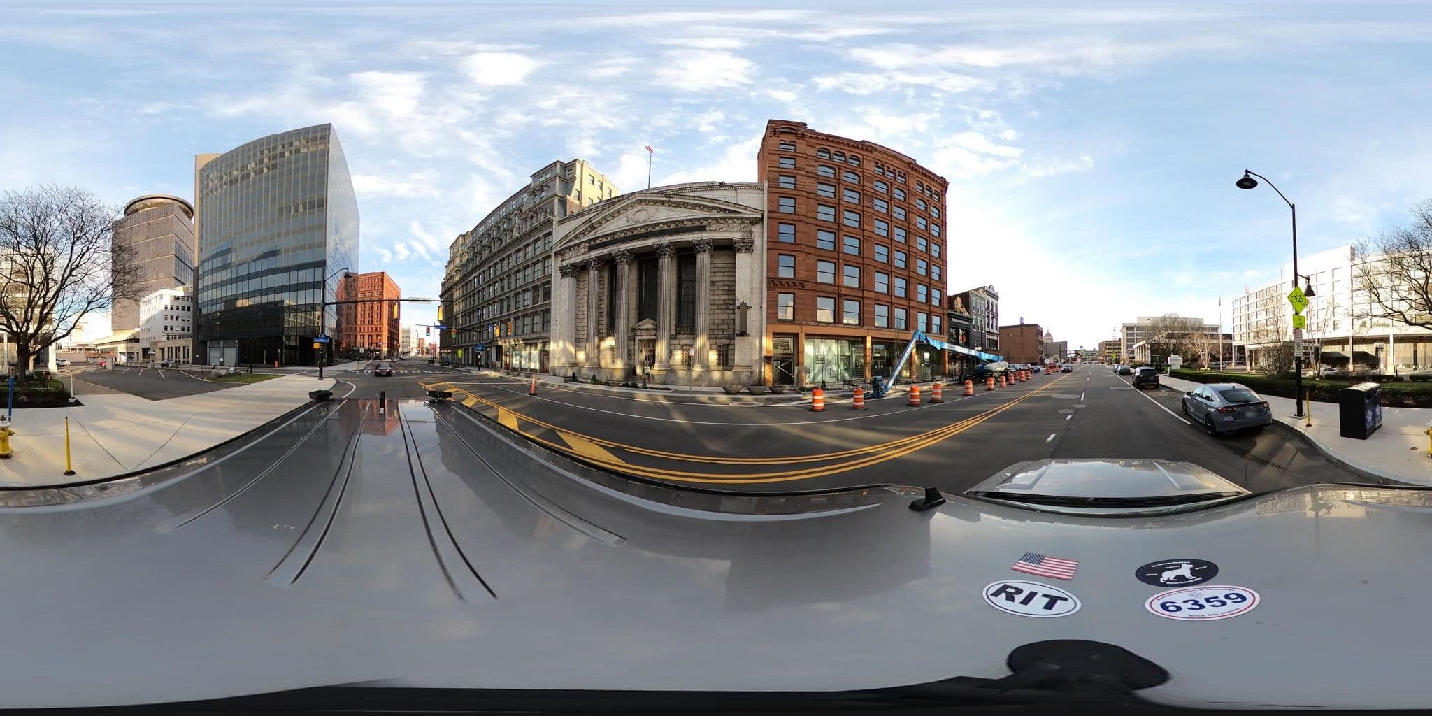 Street view near Rochester Plaza Hotel and Conference Center, Rochester — © Lanka6359 (CC BY-SA · Mapillary)