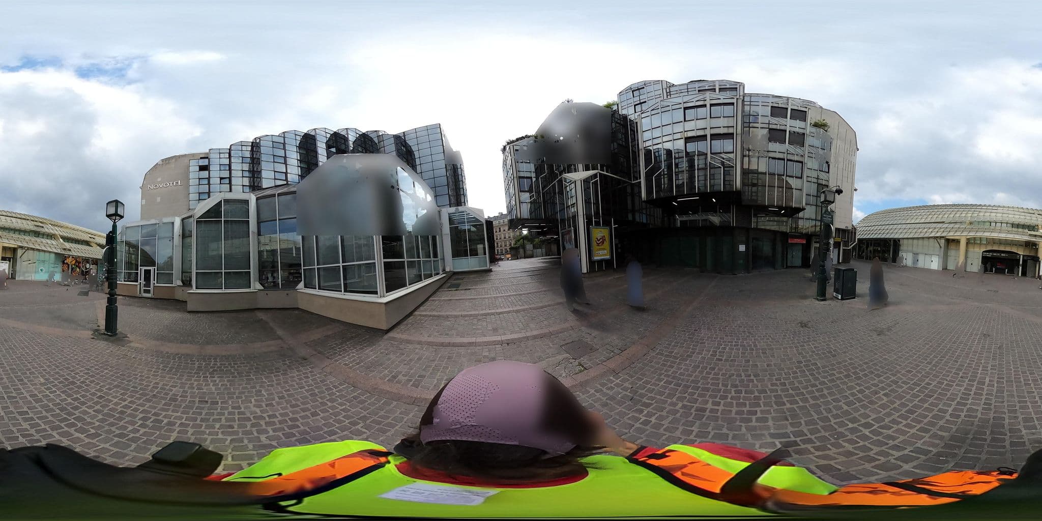 Street view near Hôtel Novotel Paris Les Halles, Paris 04 Hôtel-de-Ville — © cartocite (CC BY-SA · Mapillary)