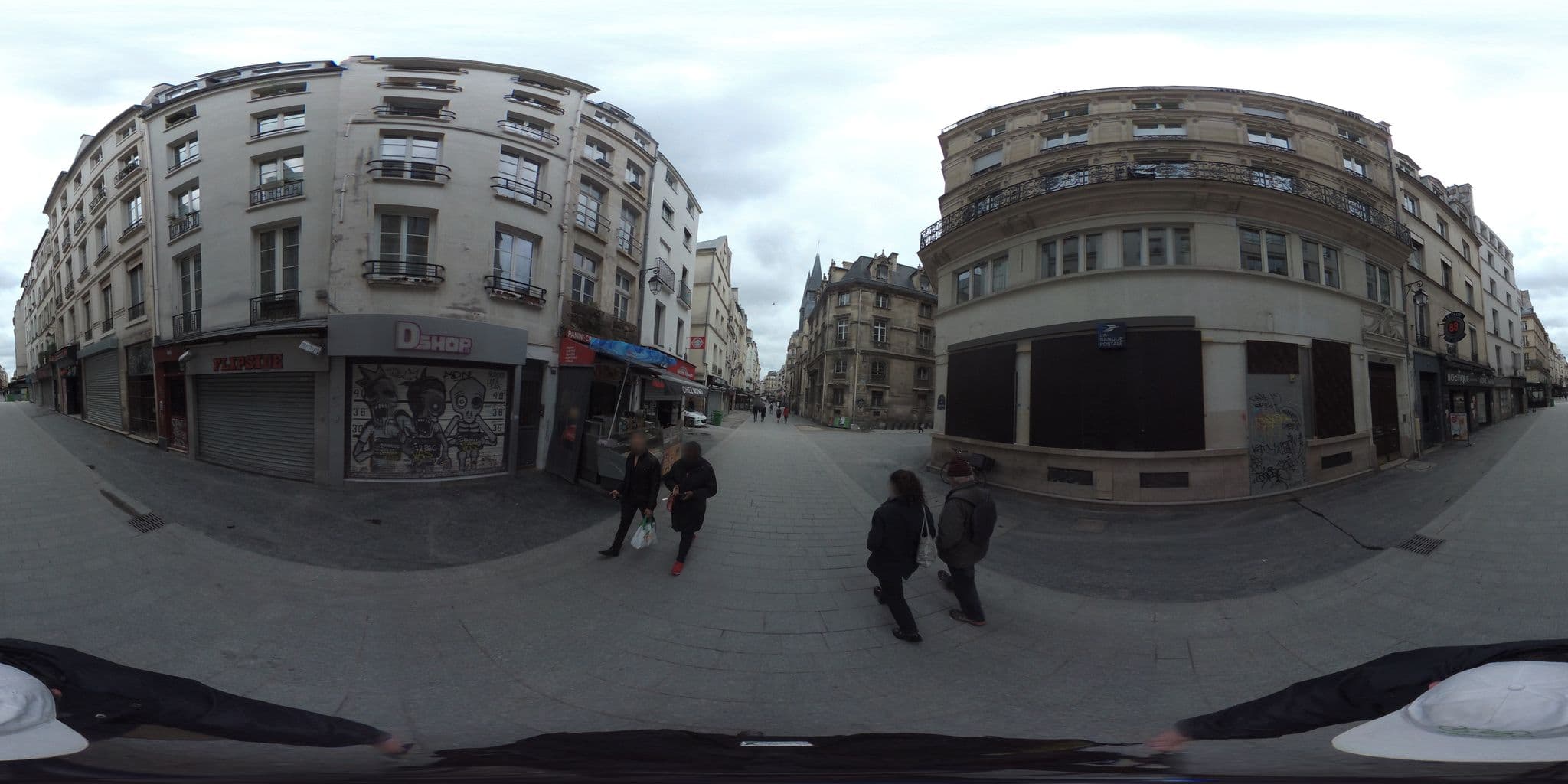 Street view near Snob Hotel by Elegancia, Paris 04 Hôtel-de-Ville — © geovelo (CC BY-SA · Mapillary)