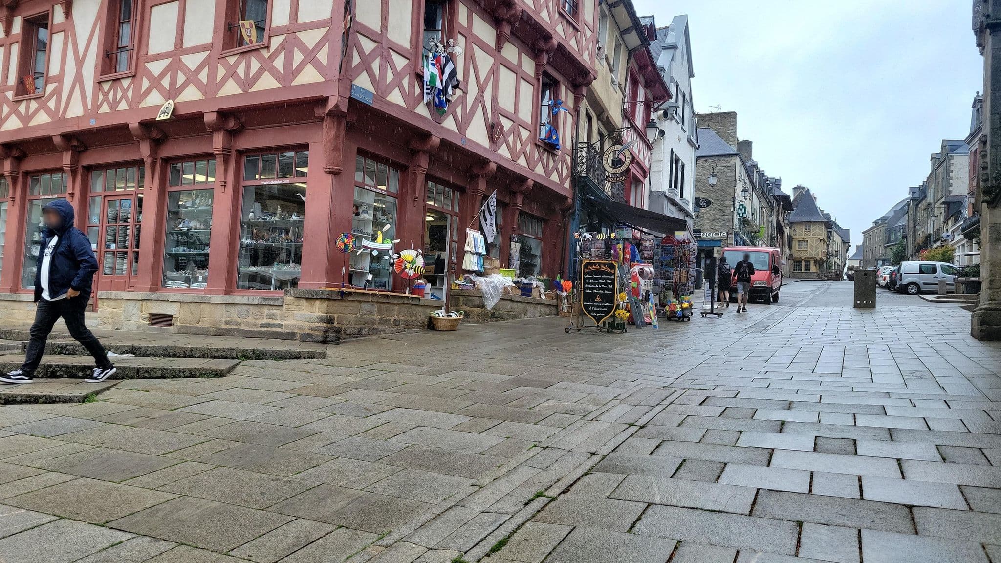 Street view near Hôtel de France, Josselin — © michelc (CC BY-SA · Mapillary)