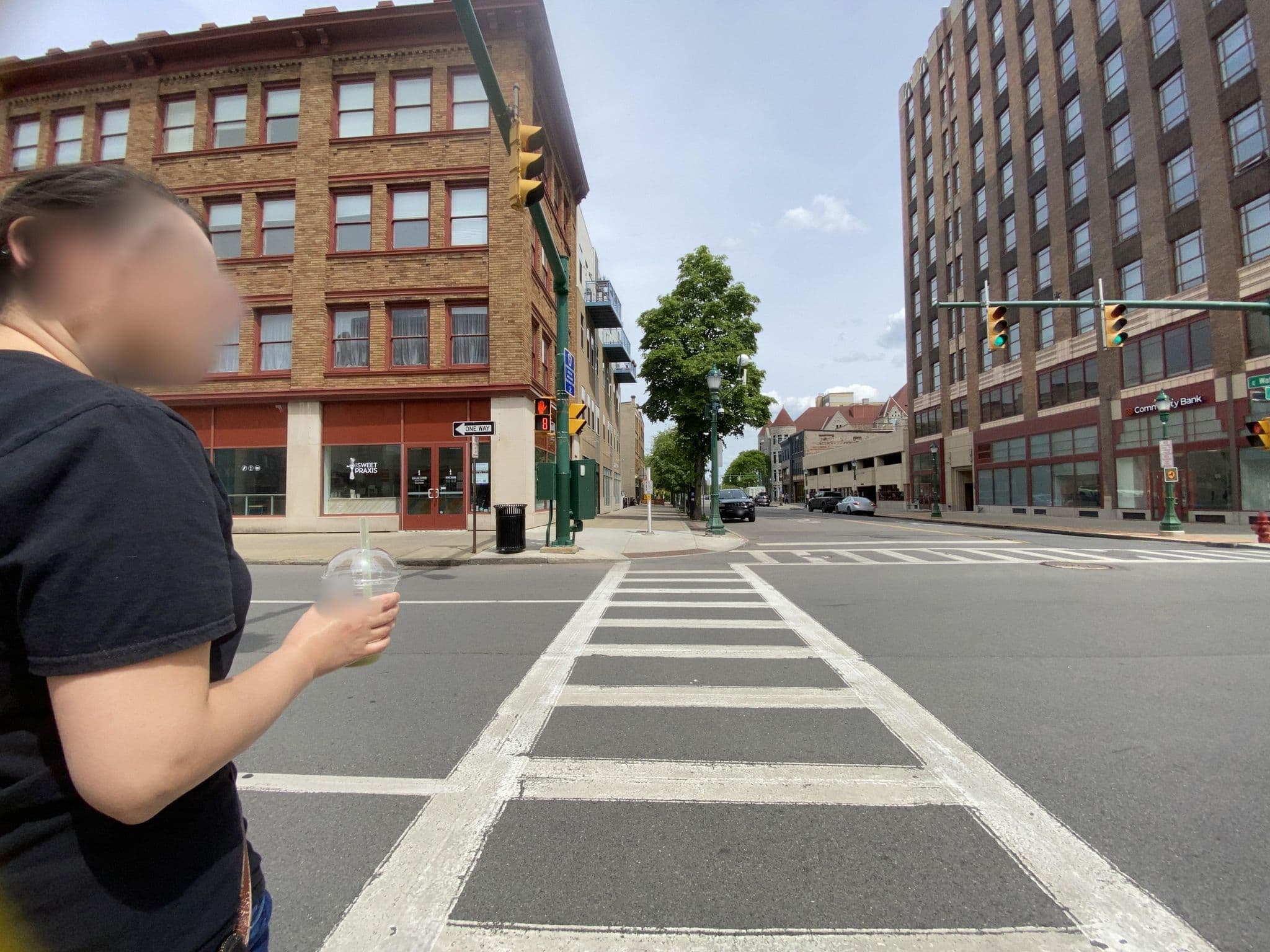 Street view near Sheraton, Syracuse — © thompsondt (CC BY-SA · Mapillary)