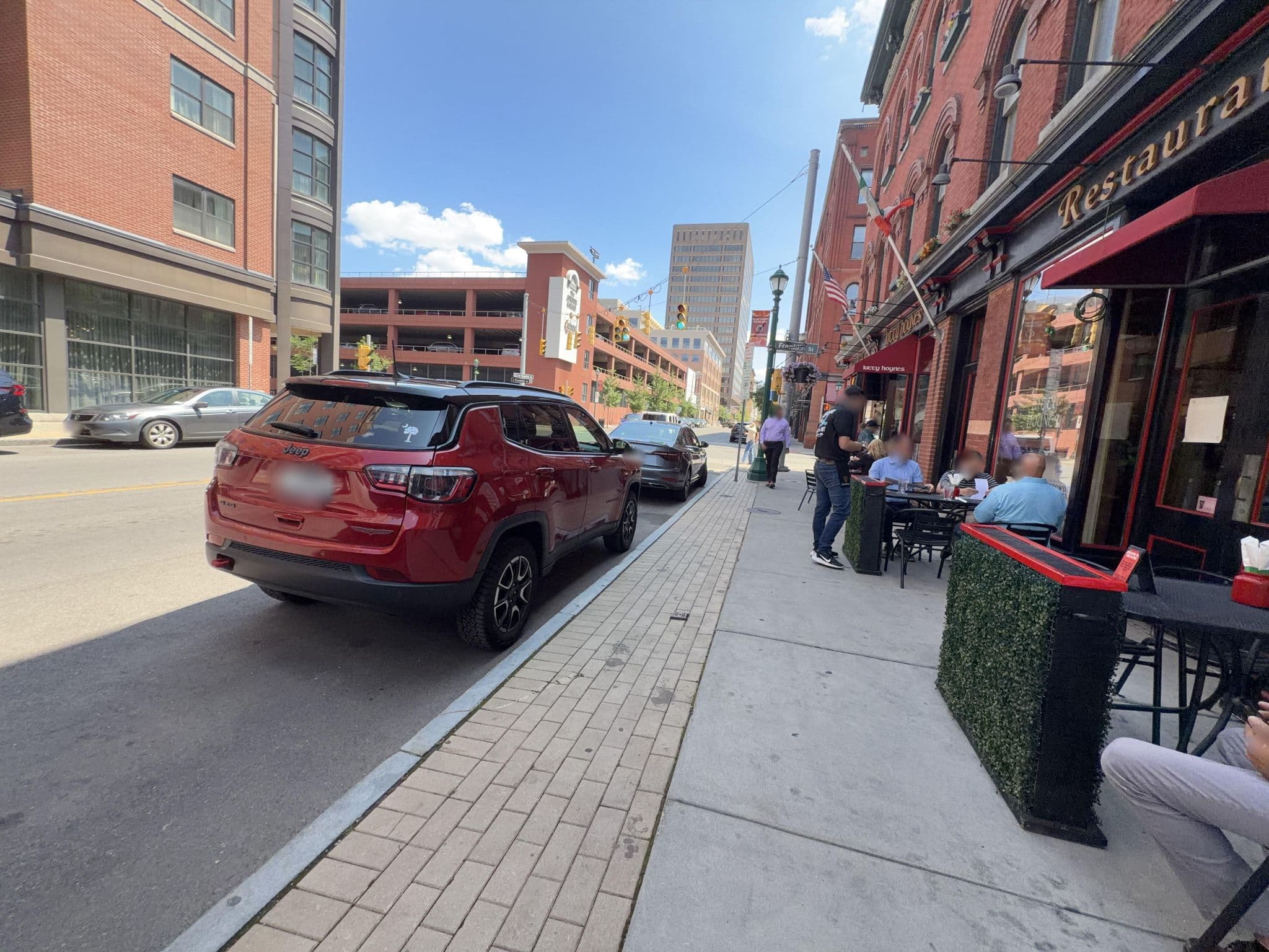 Street view near Inns At Armory Square, Syracuse — © nopeinomicon (CC BY-SA · Mapillary)