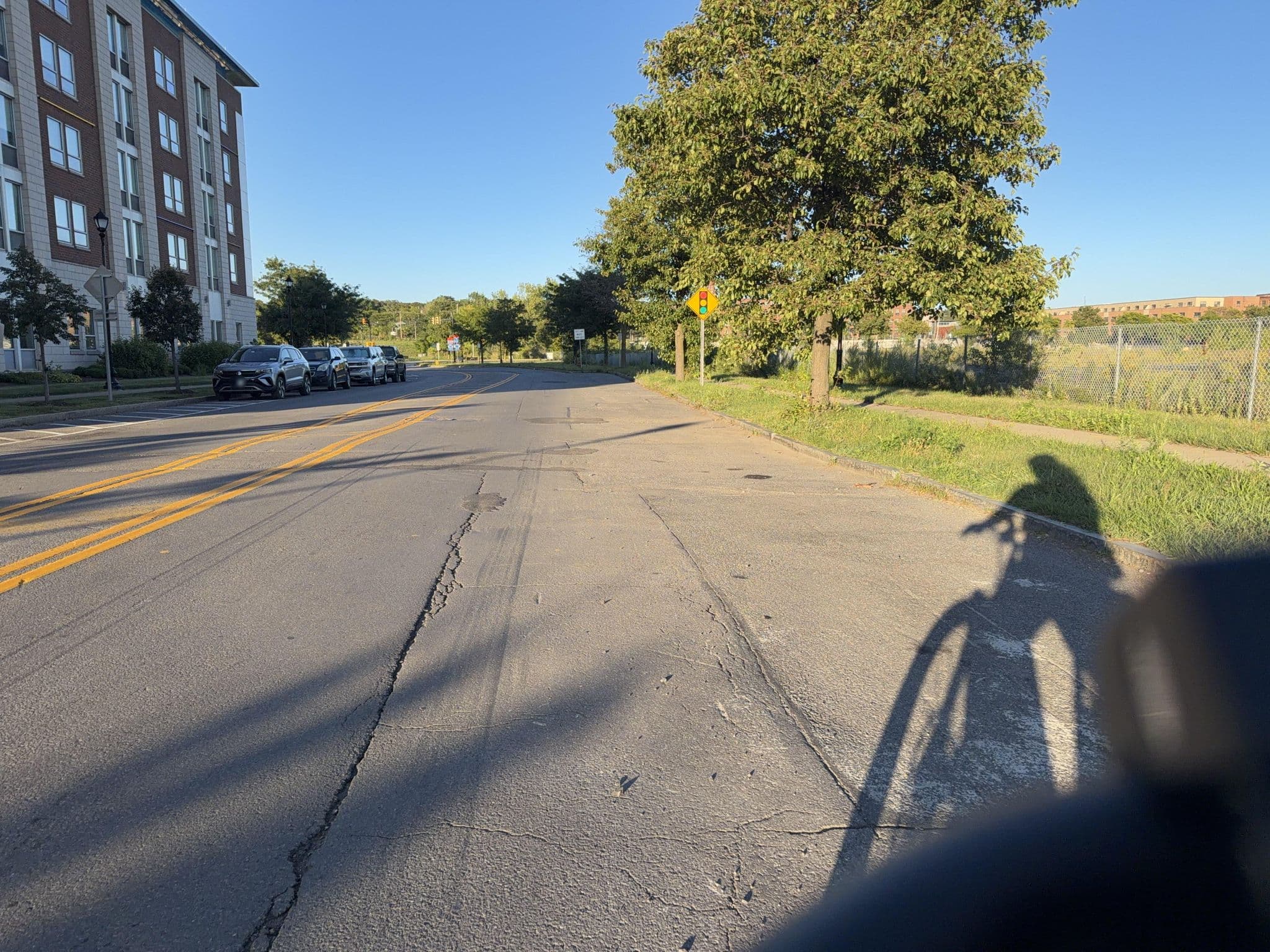 Street view near Aloft Fitness Center, Syracuse — © nopeinomicon (CC BY-SA · Mapillary)