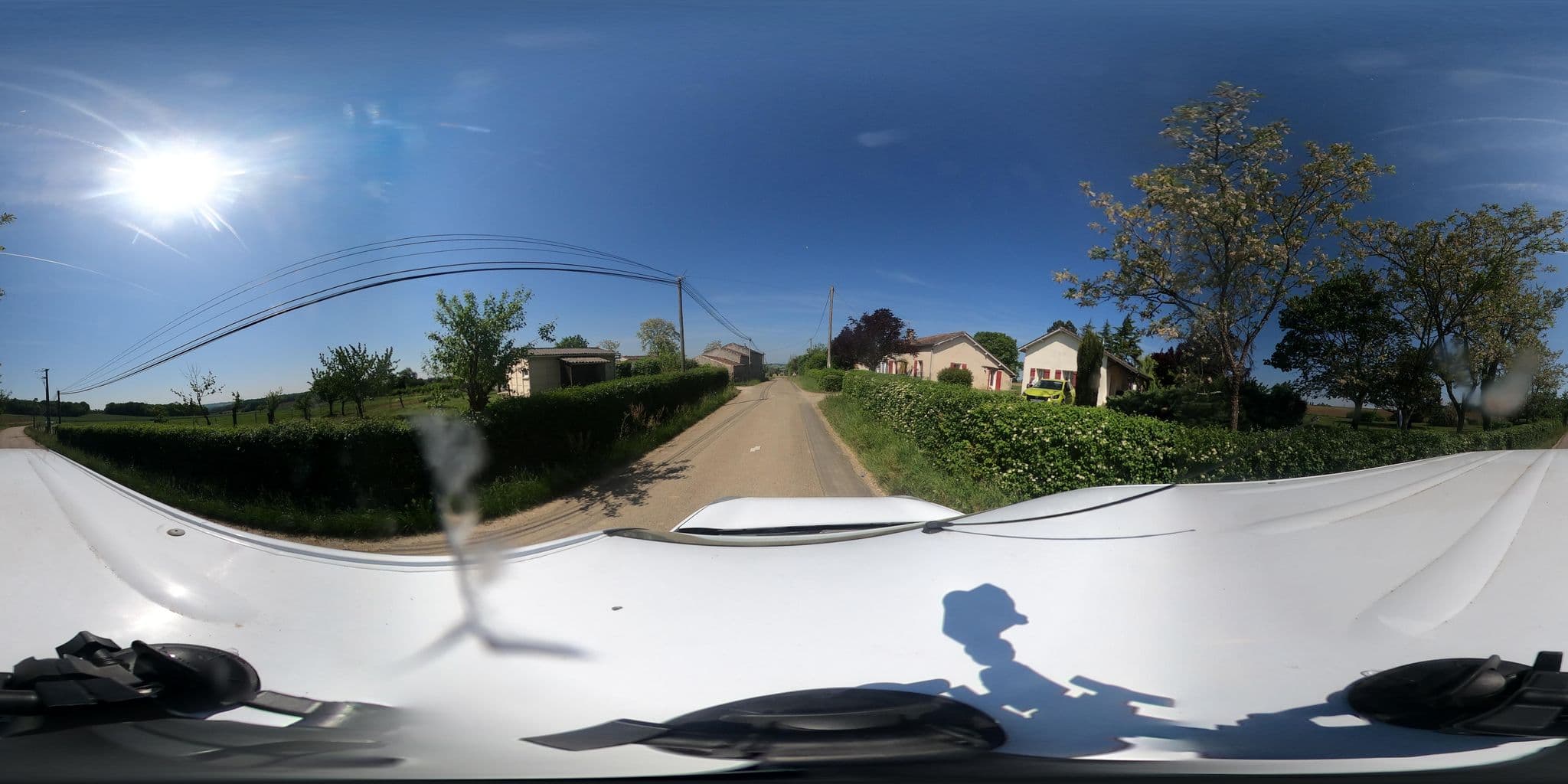 Street view near Gîte de Bero Bisto, Mézin — © lmuffato (CC BY-SA · Mapillary)