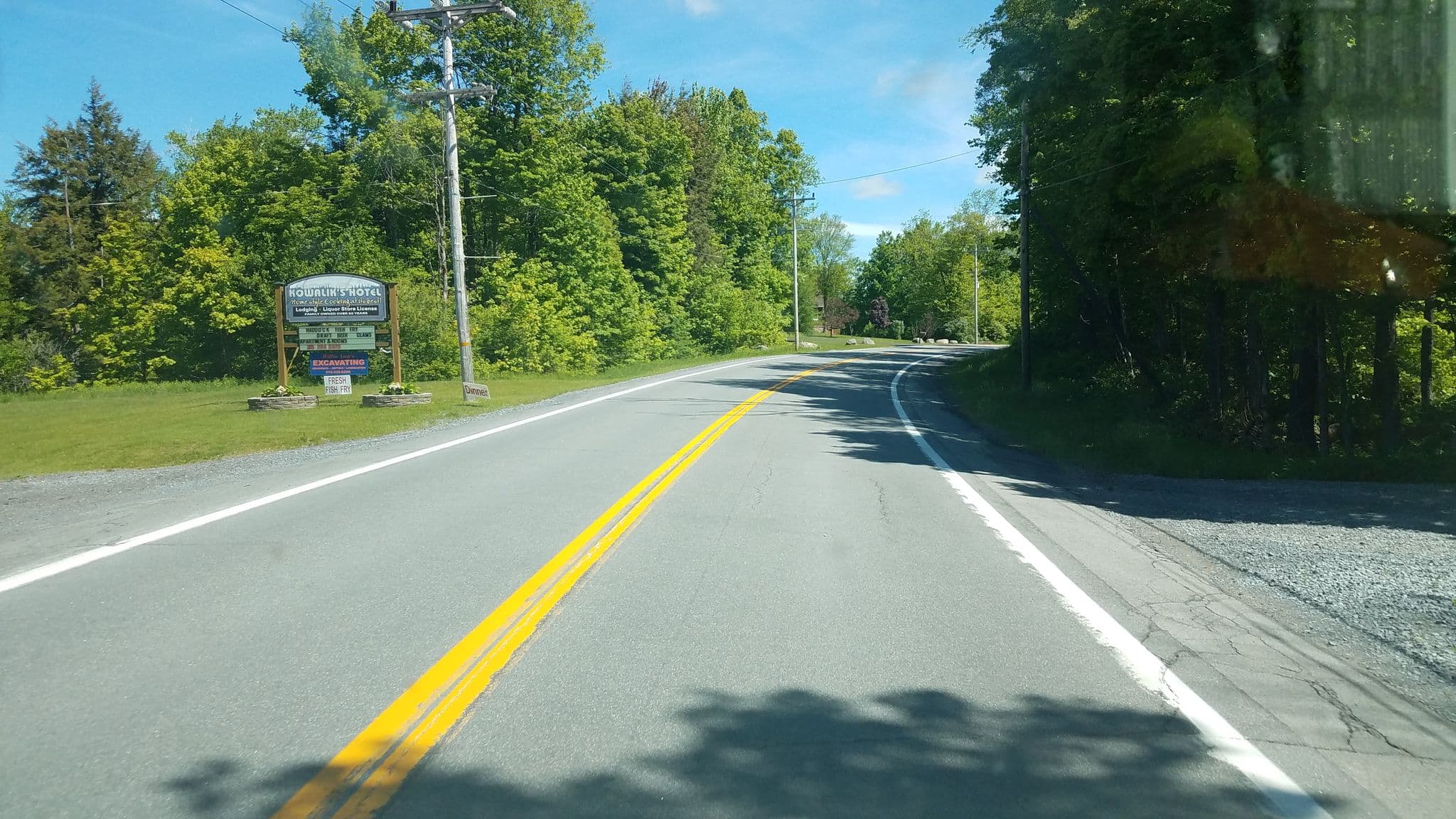 Street view near Kowalik's Hotel, Lowville — © jbthemilker (CC BY-SA · Mapillary)