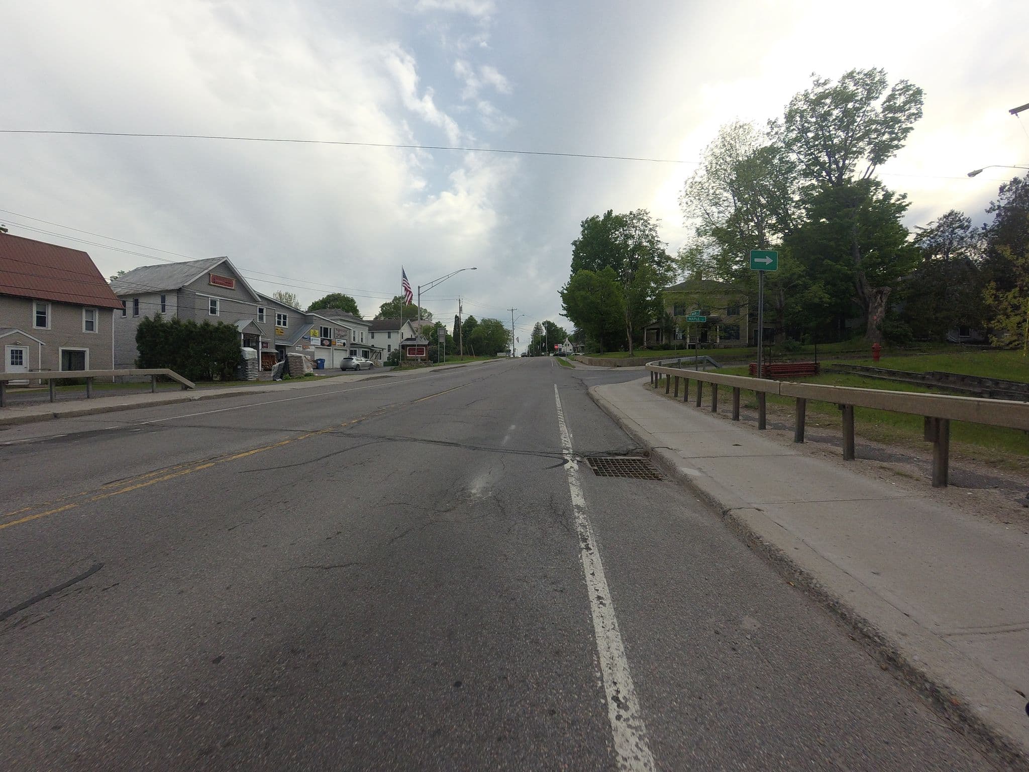Street view near Kilbourn Bed & Breakfast, Gouverneur — © hshearer (CC BY-SA · Mapillary)