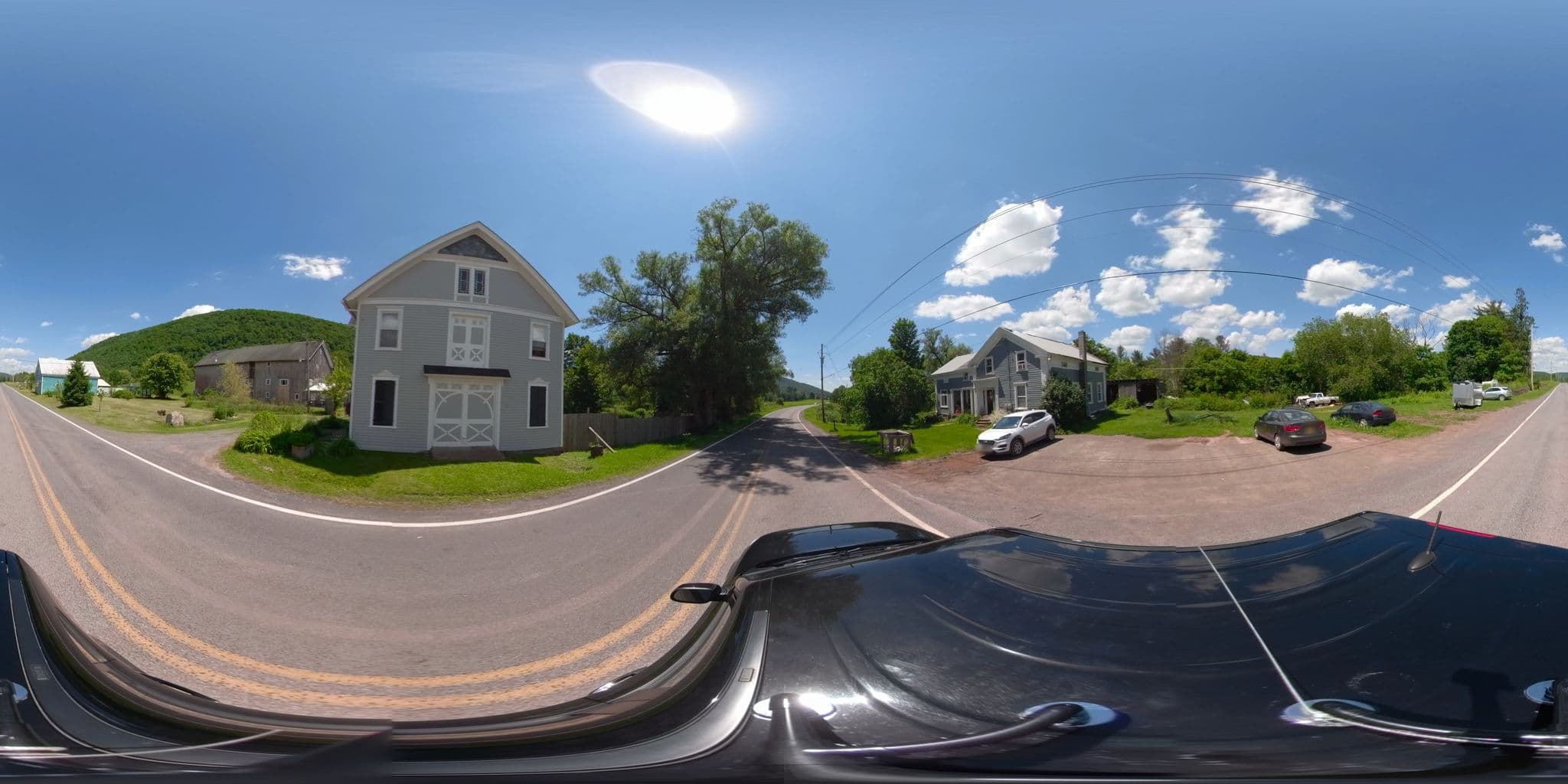 Street view near Turquoise Barn, Oneonta — © mapillary_service (CC BY-SA · Mapillary)