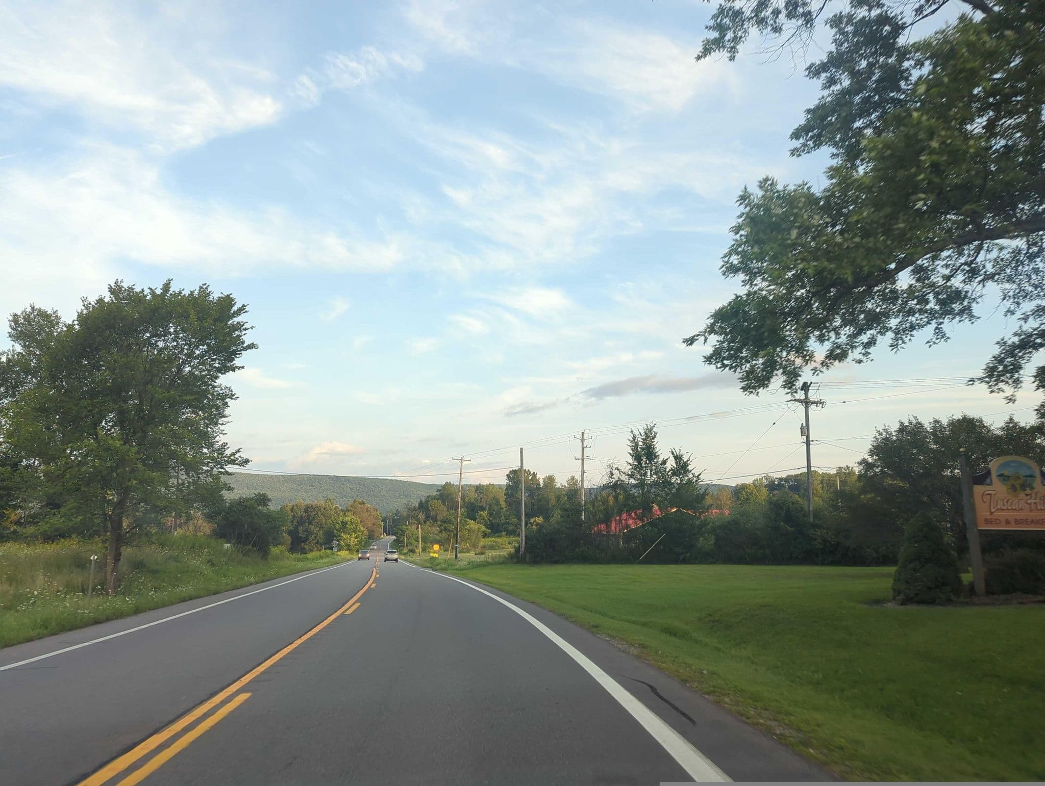 Street view near Tuscan Hills Bed and Breakfast, Cooperstown — © MafogMachine (CC BY-SA · Mapillary)