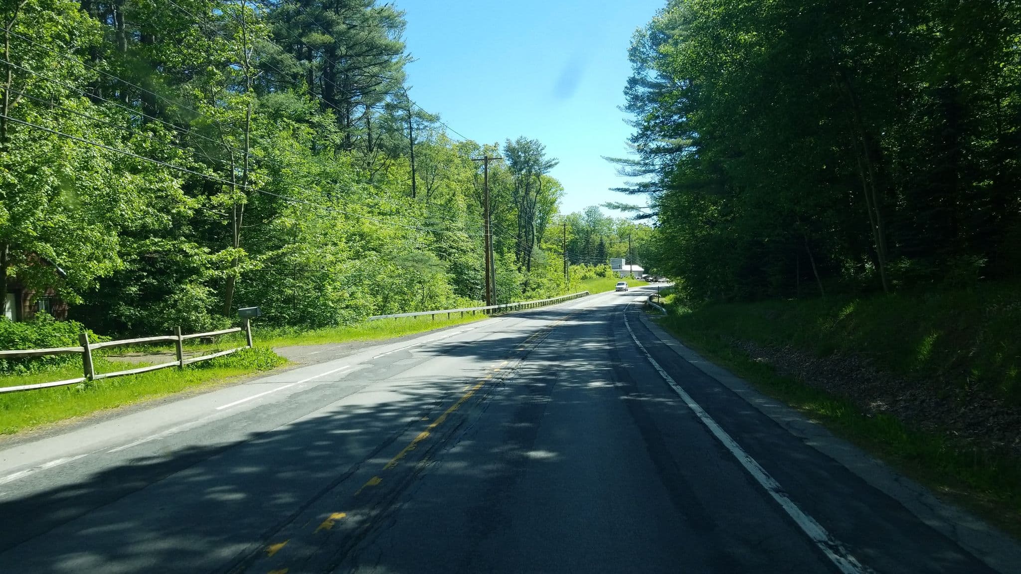 Street view near Camp Garoga in the Adirondacks, Gloversville — © jbthemilker (CC BY-SA · Mapillary)