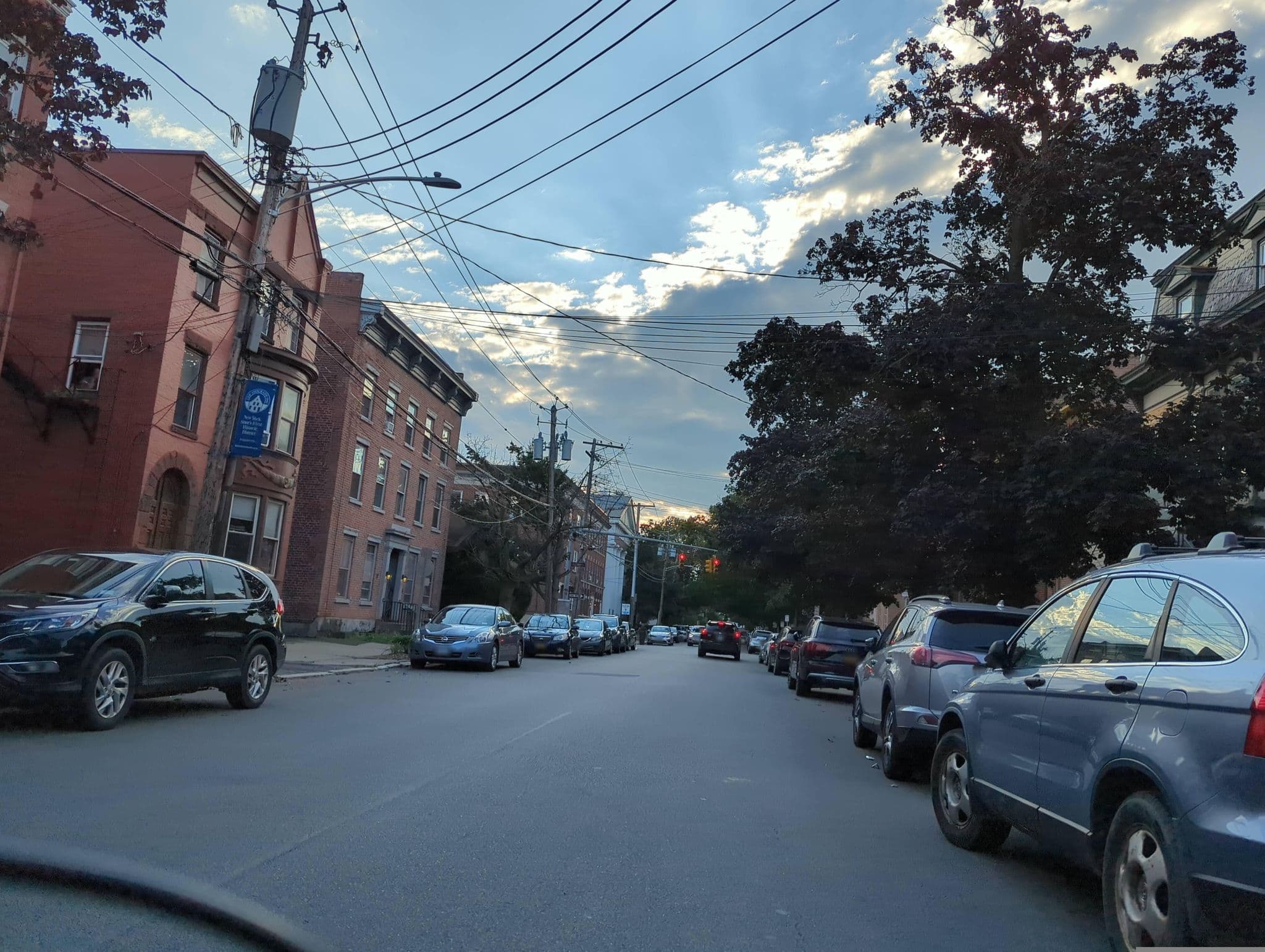 Street view near The English Garden Bed & Breakfast, Schenectady — © MafogMachine (CC BY-SA · Mapillary)