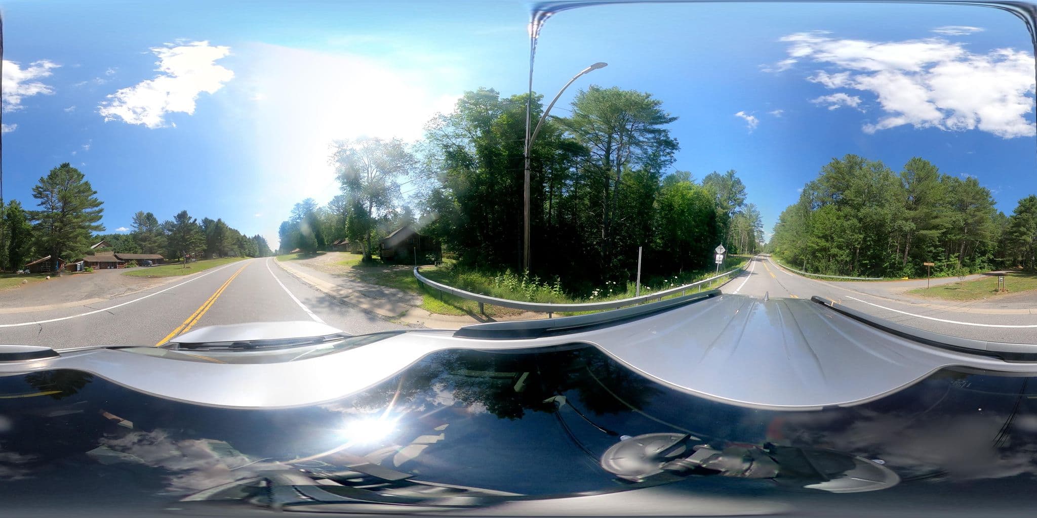 Street view near Blueberry Hill, Tupper Lake — © giblet (CC BY-SA · Mapillary)