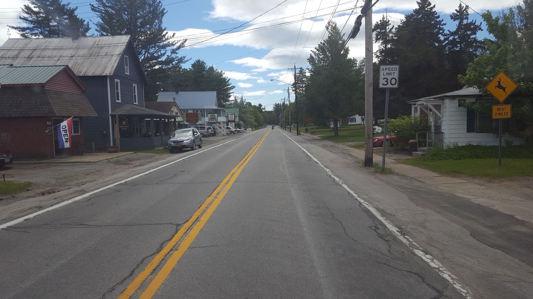 Street view near Village Motel, Lake Luzerne — © jbthemilker (CC BY-SA · Mapillary)
