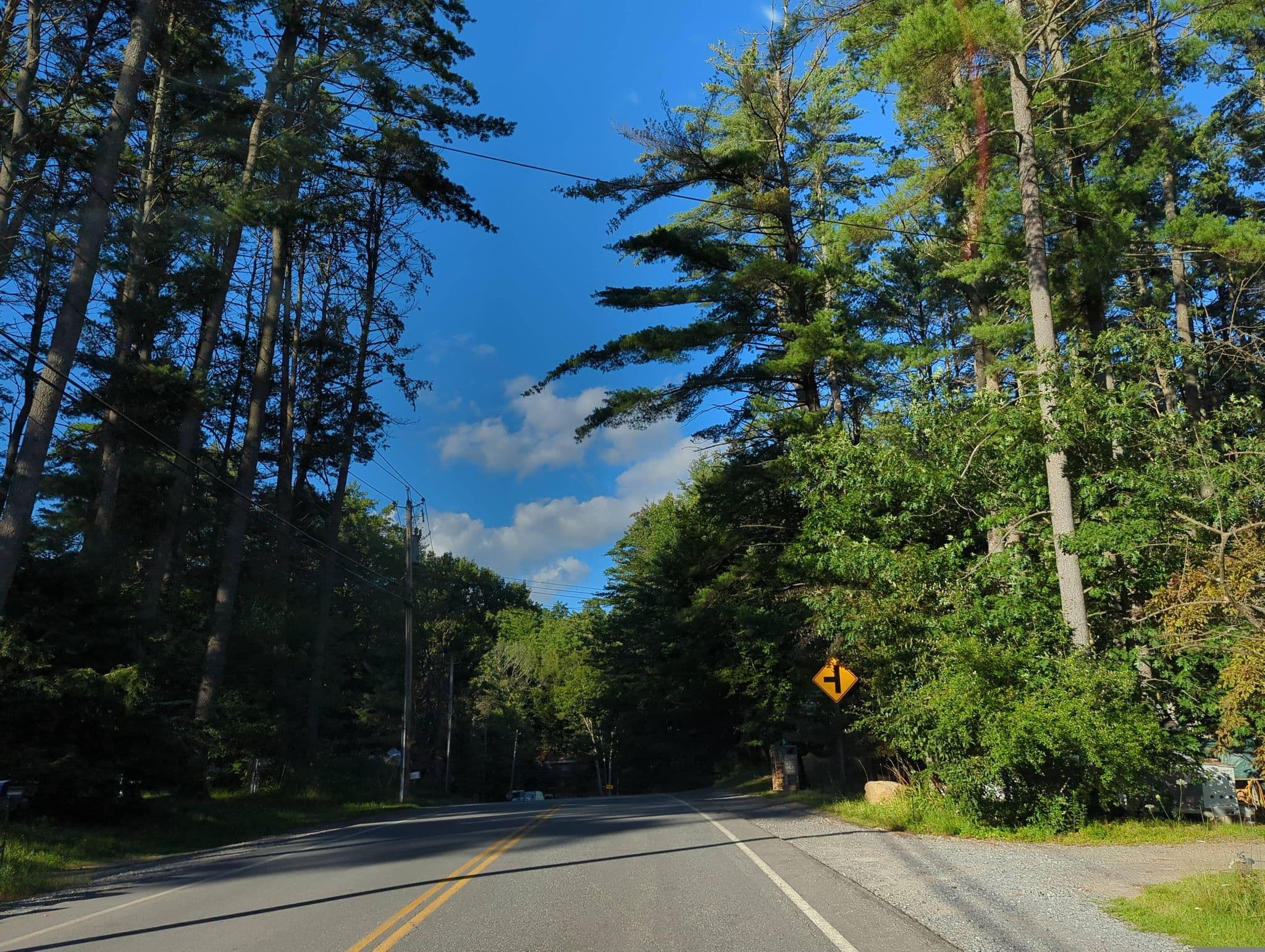Street view near Ponderosa Pines, Lake Luzerne — © MafogMachine (CC BY-SA · Mapillary)