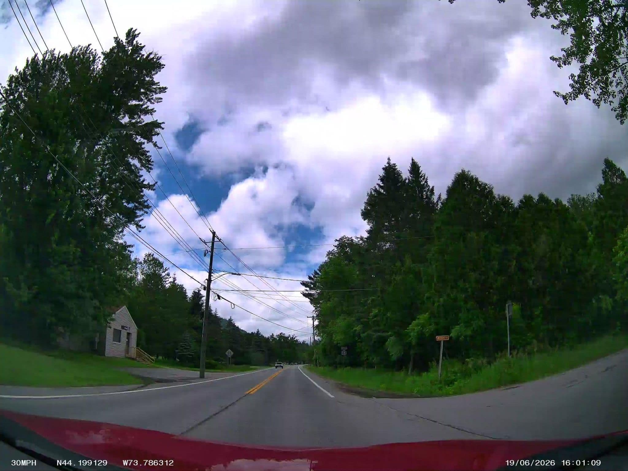 Street view near Hiker's Roost, North Elba — © DrivingRoundTown (CC BY-SA · Mapillary)