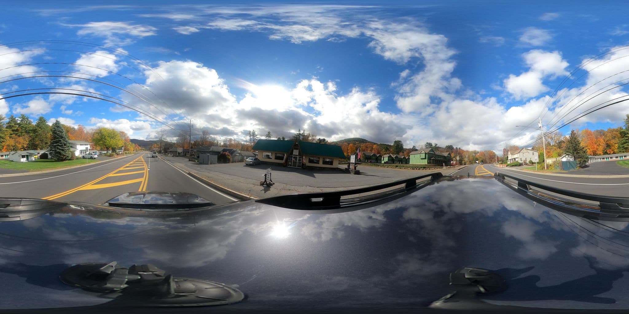 Street view near Brookside Motel Lake George, Queensbury — © giblet (CC BY-SA · Mapillary)