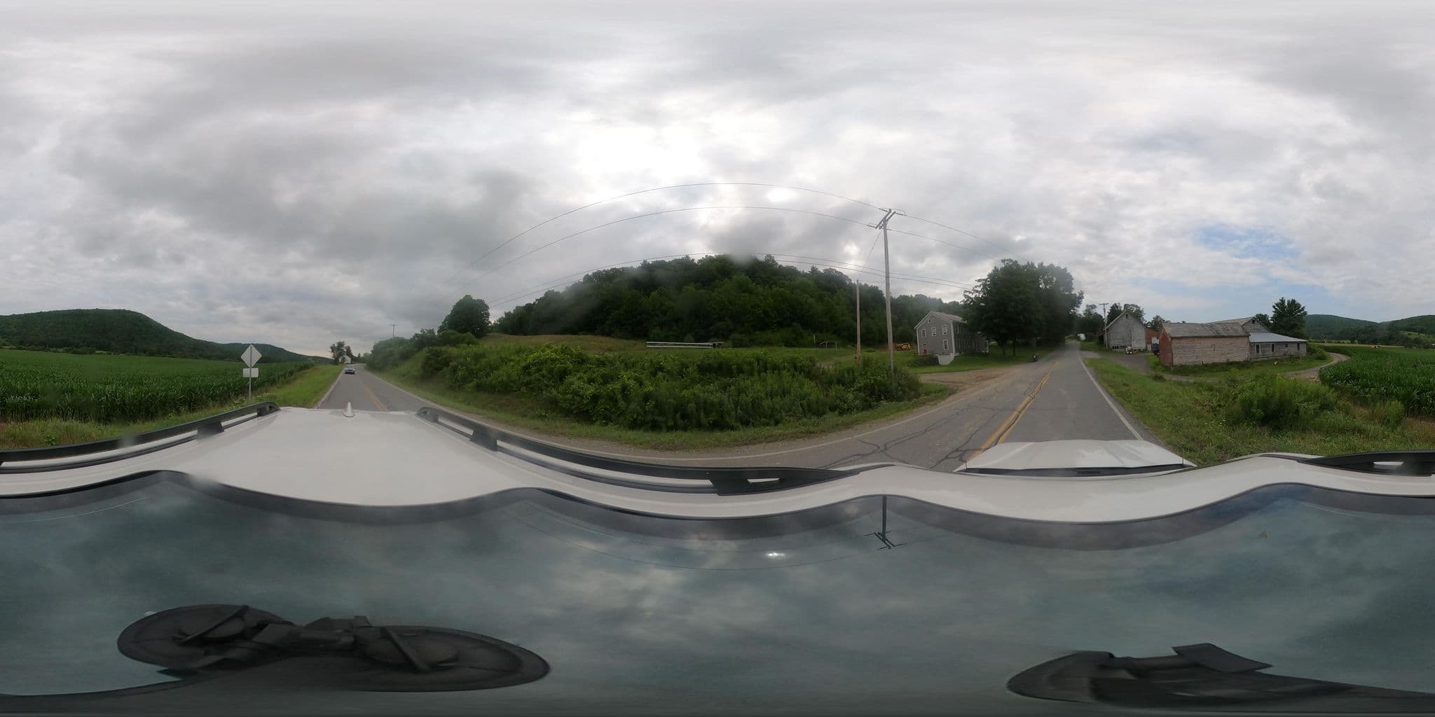 Street view near Black Creek Farmhouse Inn, Fort Edward — © giblet (CC BY-SA · Mapillary)