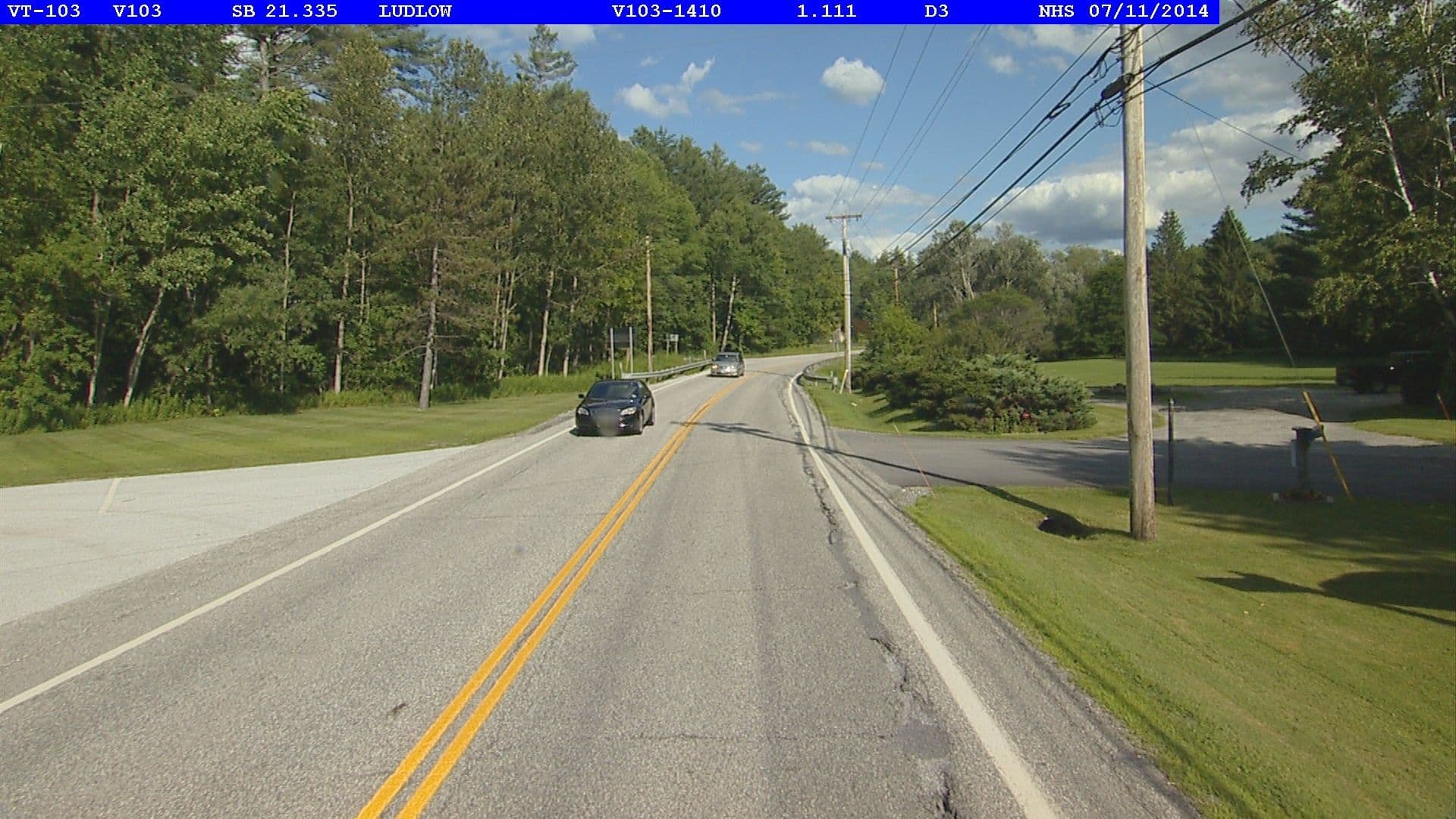 Street view near Timber Inn Motel Ludlow (Vermont), Danby — © vtrans_row (CC BY-SA · Mapillary)