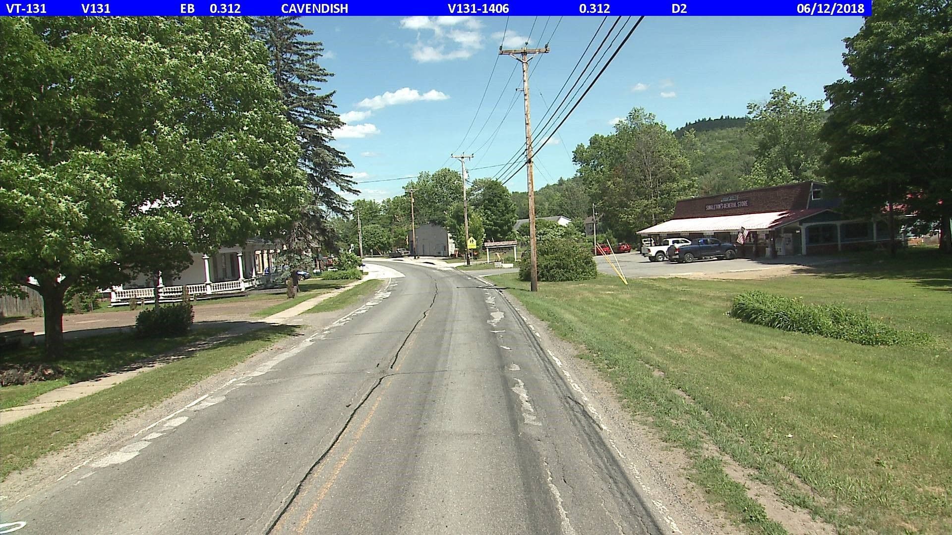 Street view near Okemo Lantern Lodge, Danby — © vtrans_row (CC BY-SA · Mapillary)