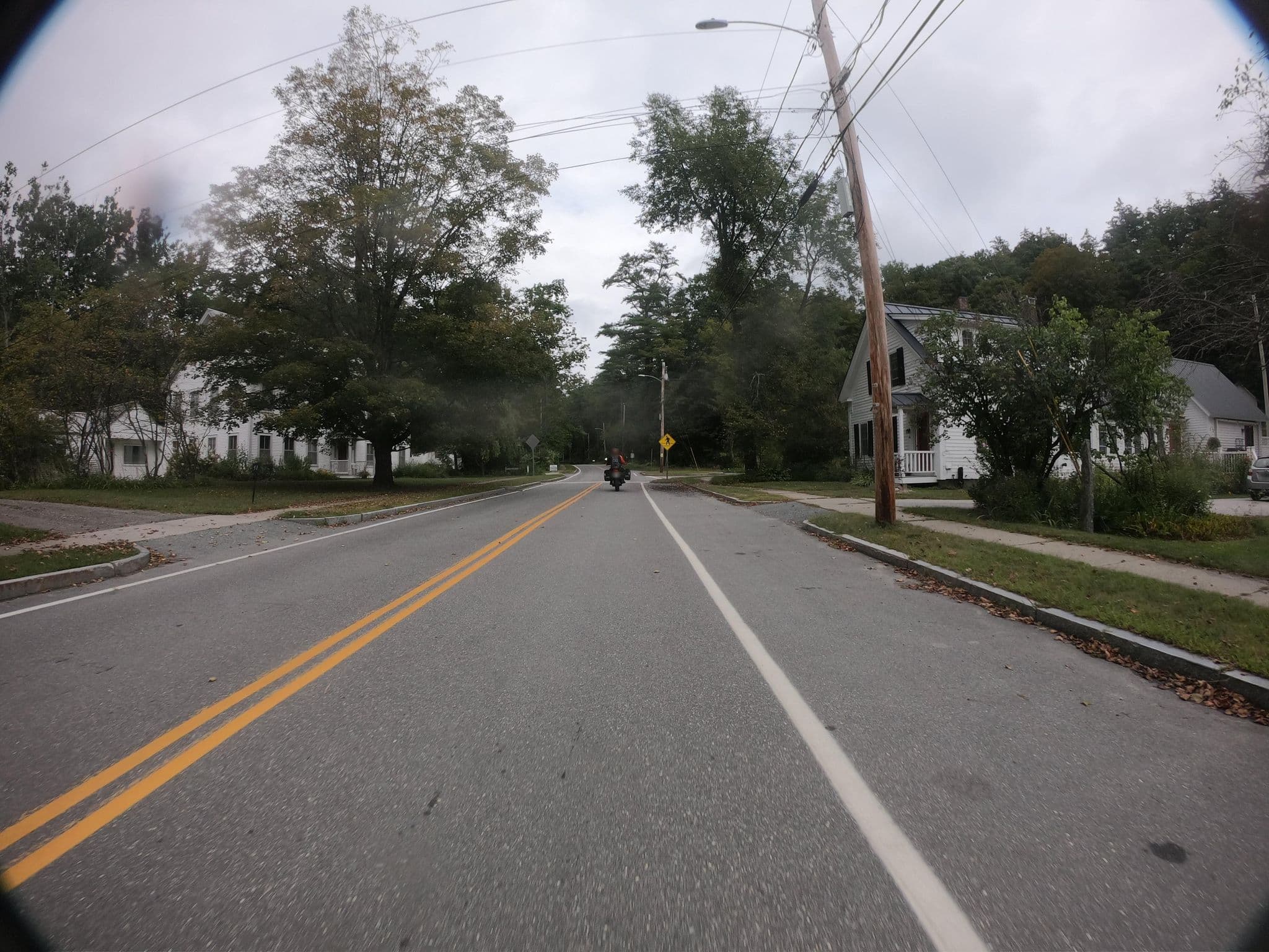 Street view near Fieldstone Lodge Bed & Breakfast, Townshend — © pfbreton (CC BY-SA · Mapillary)