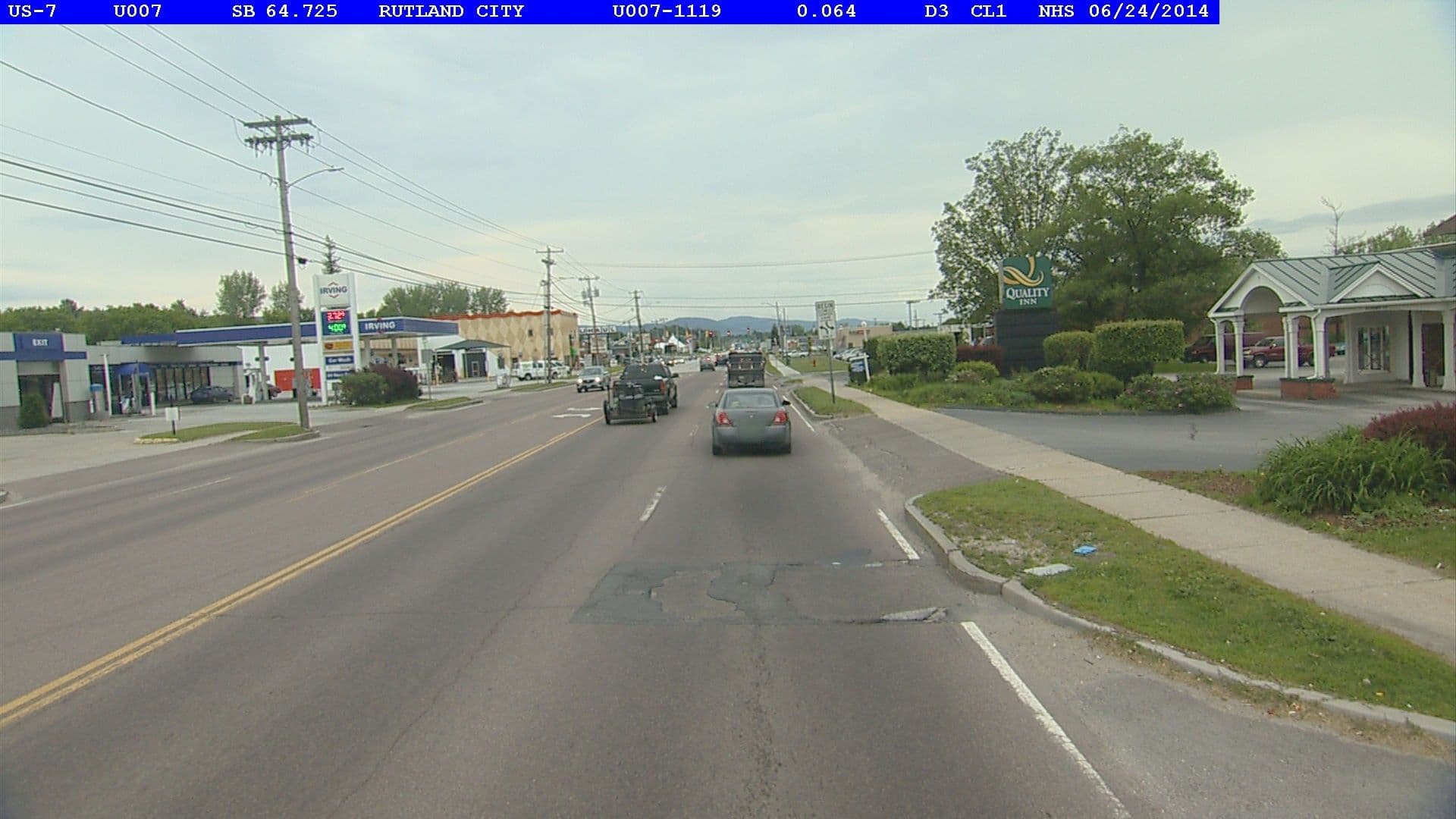Street view near Hotel Vermont, Rutland — © vtrans_row (CC BY-SA · Mapillary)