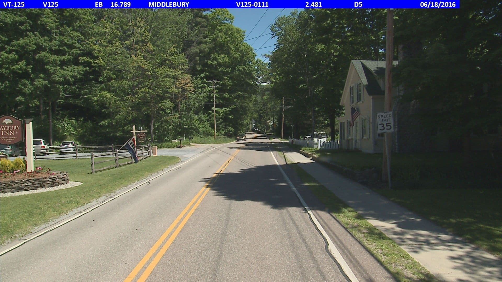 Street view near Joe Admin Office, Middlebury (village) — © vtrans_row (CC BY-SA · Mapillary)