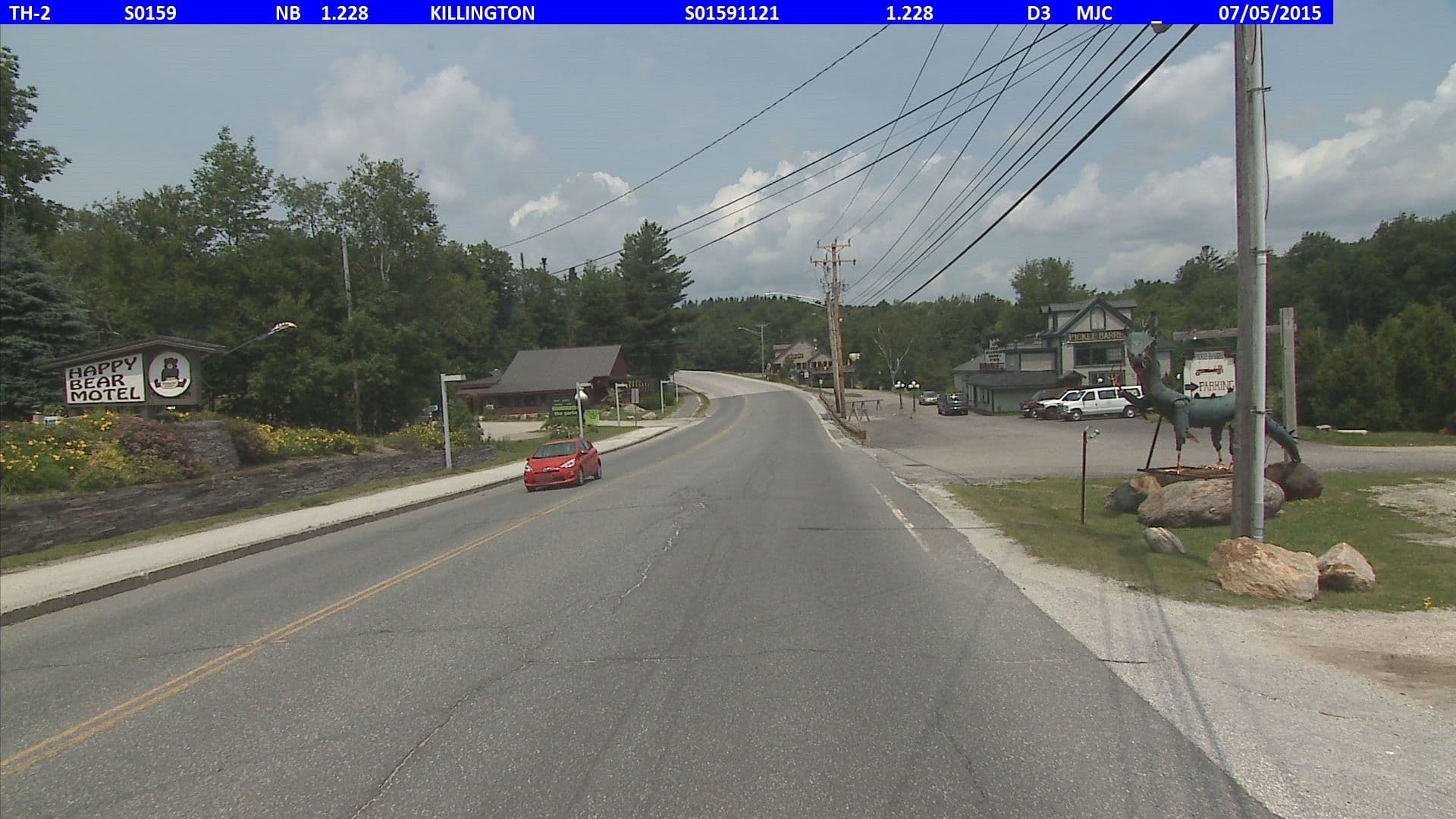Street view near Happy Bear Motel Killington, Chittenden — © vtrans_row (CC BY-SA · Mapillary)