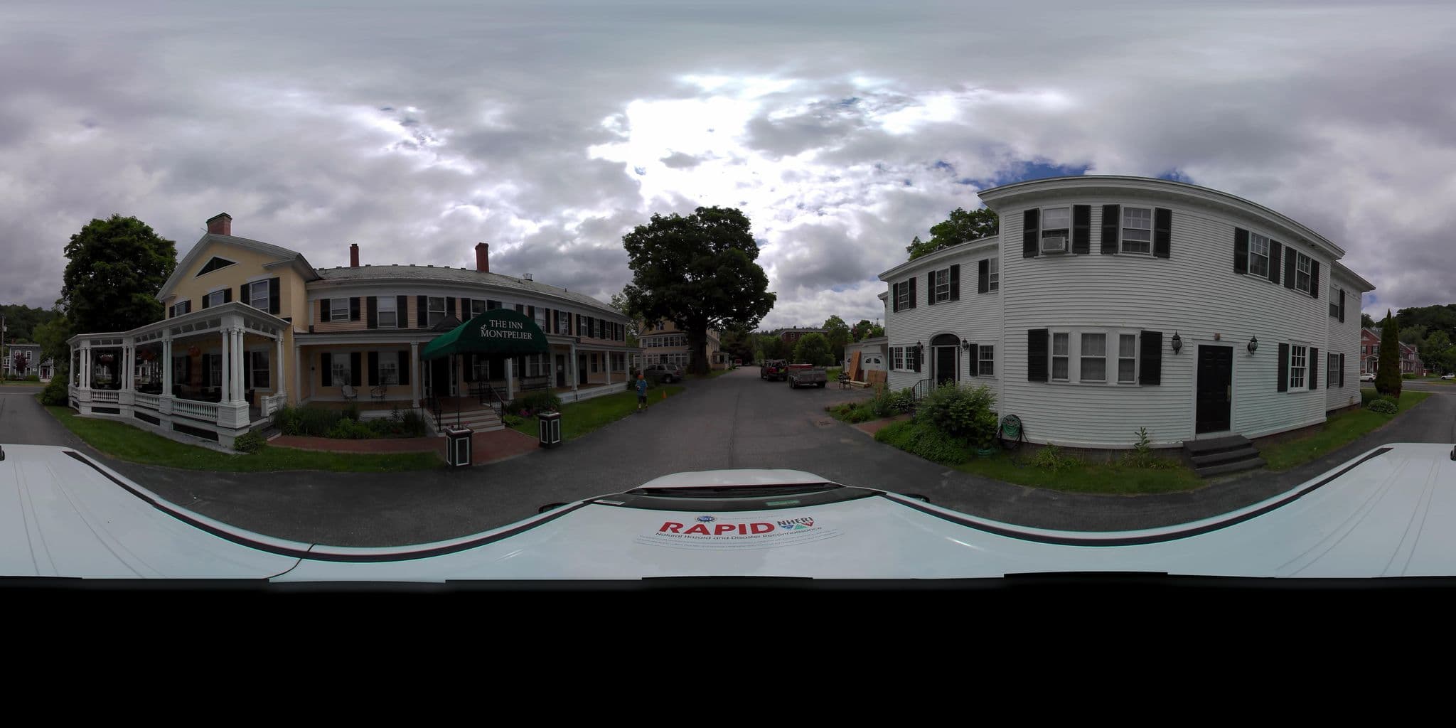 Street view near The Inn at Montpelier, Montpelier — © uwrapid (CC BY-SA · Mapillary)