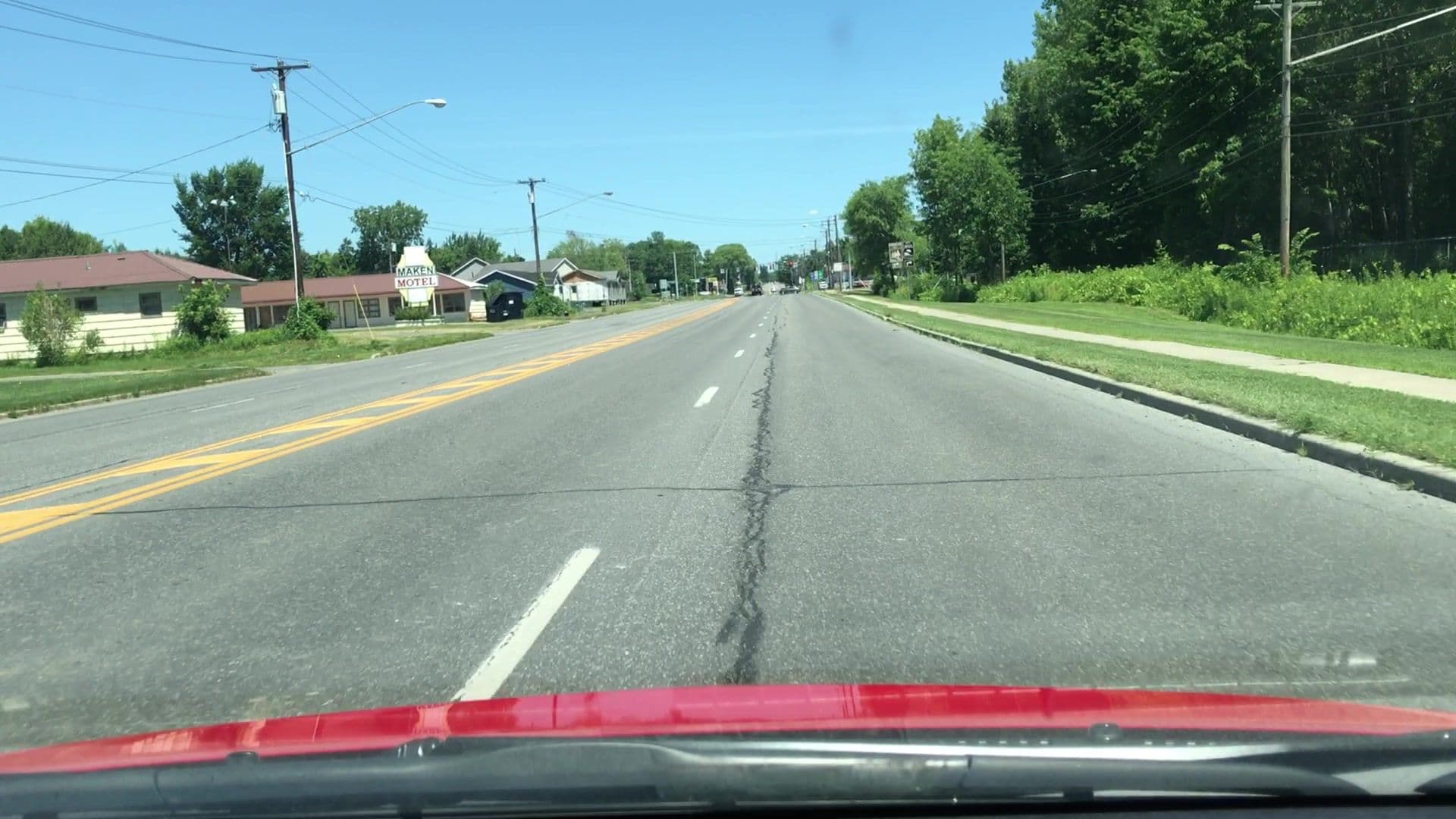 Street view near Motel Cambridge, Plattsburgh — © lvl5 (CC BY-SA · Mapillary)