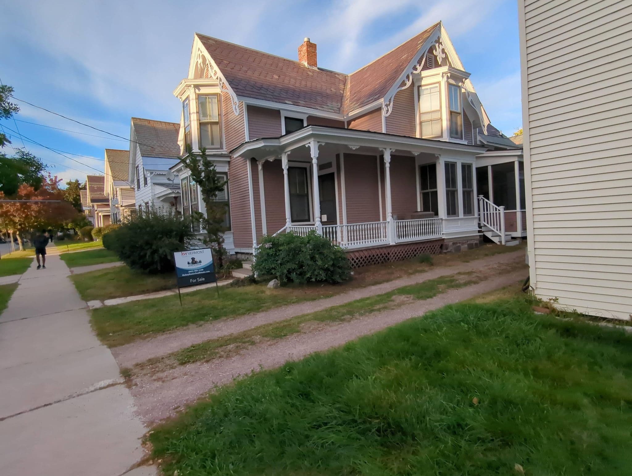 Street view near Elmwood Guest House, Winooski — © ezekielf (CC BY-SA · Mapillary)