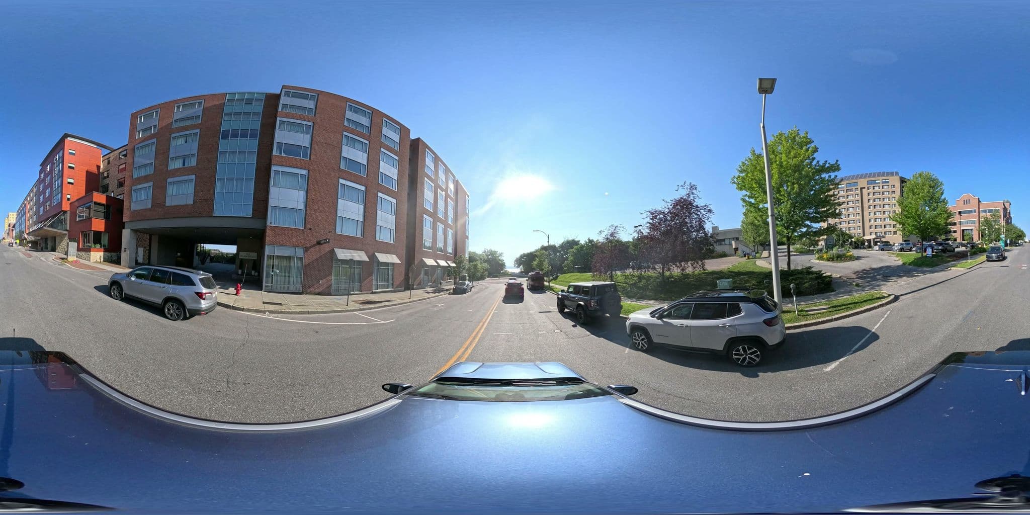 Street view near Courtyard Burlington Harbor, Winooski — © ezekielf (CC BY-SA · Mapillary)