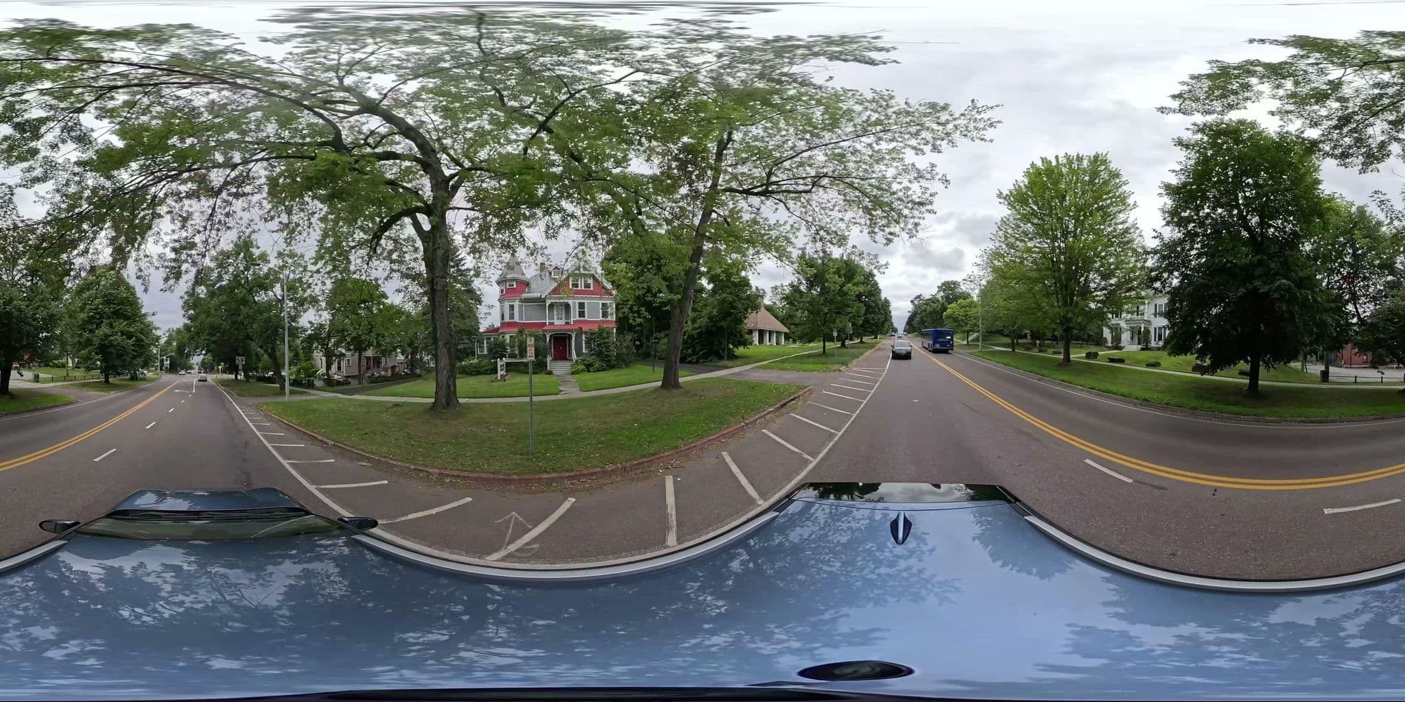 Street view near Lang House on Main Street, Winooski — © ezekielf (CC BY-SA · Mapillary)