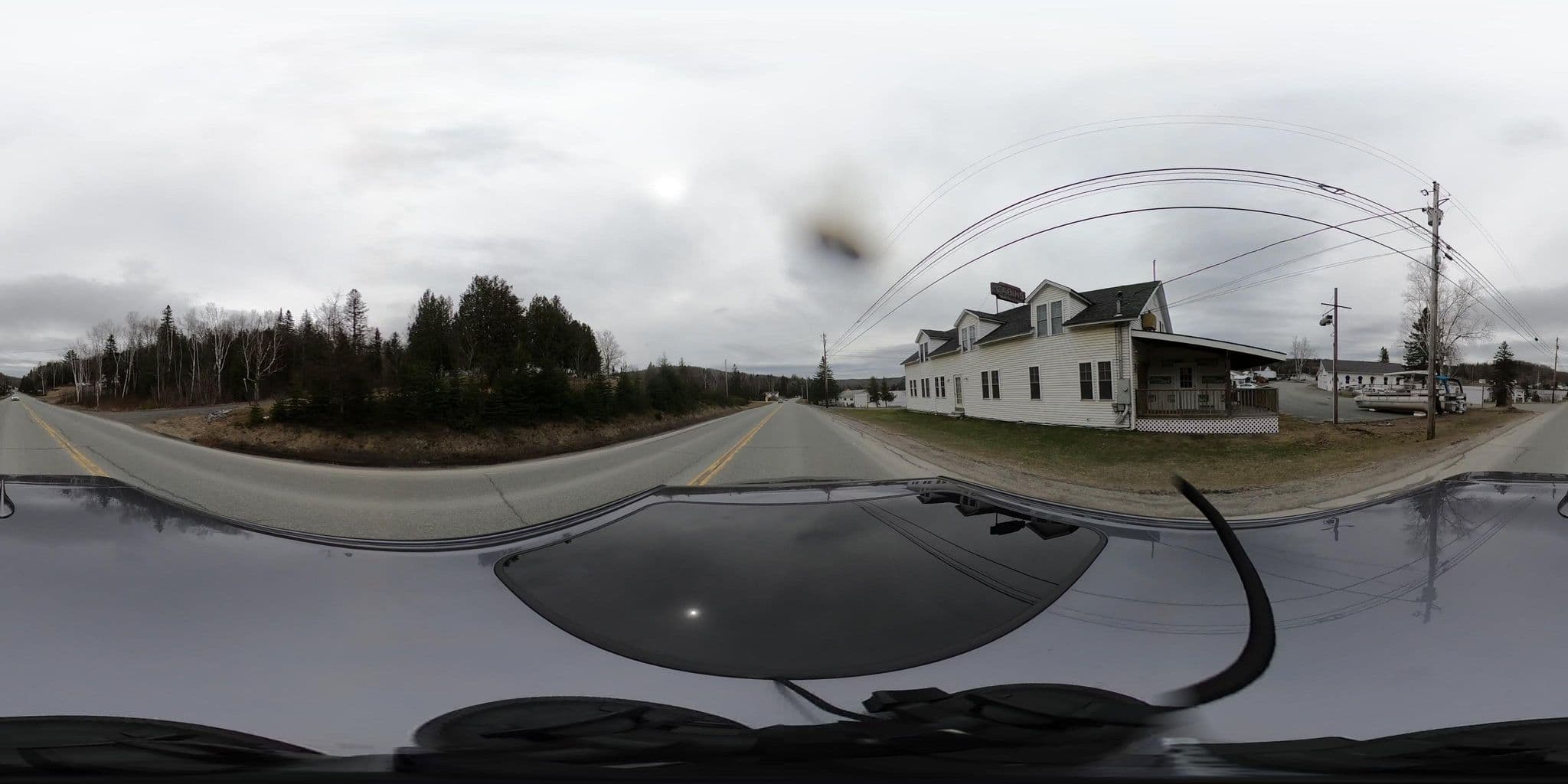 Street view near Point Comfort Cottages, Saint Johnsbury — © quickness805 (CC BY-SA · Mapillary)