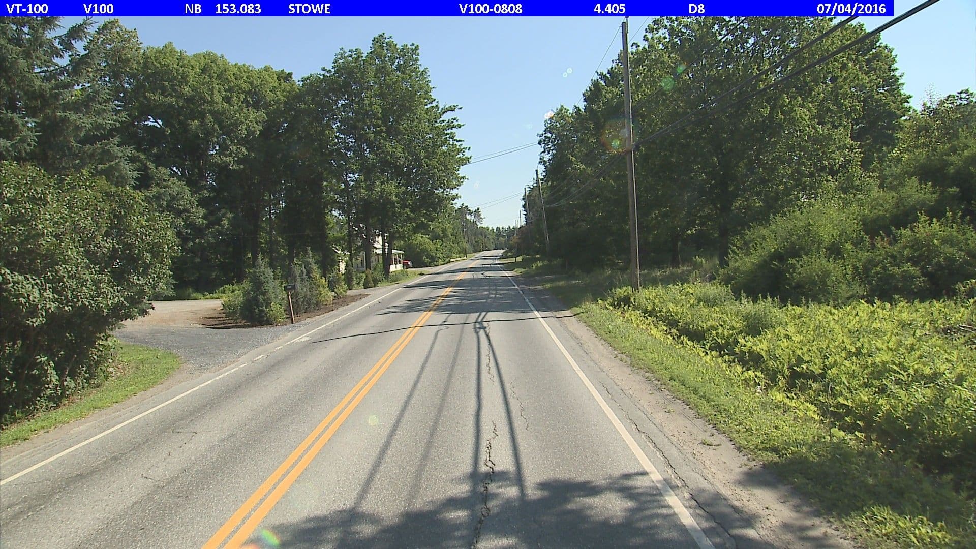 Street view near Three Bears at The Fountain, Stowe — © vtrans_row (CC BY-SA · Mapillary)