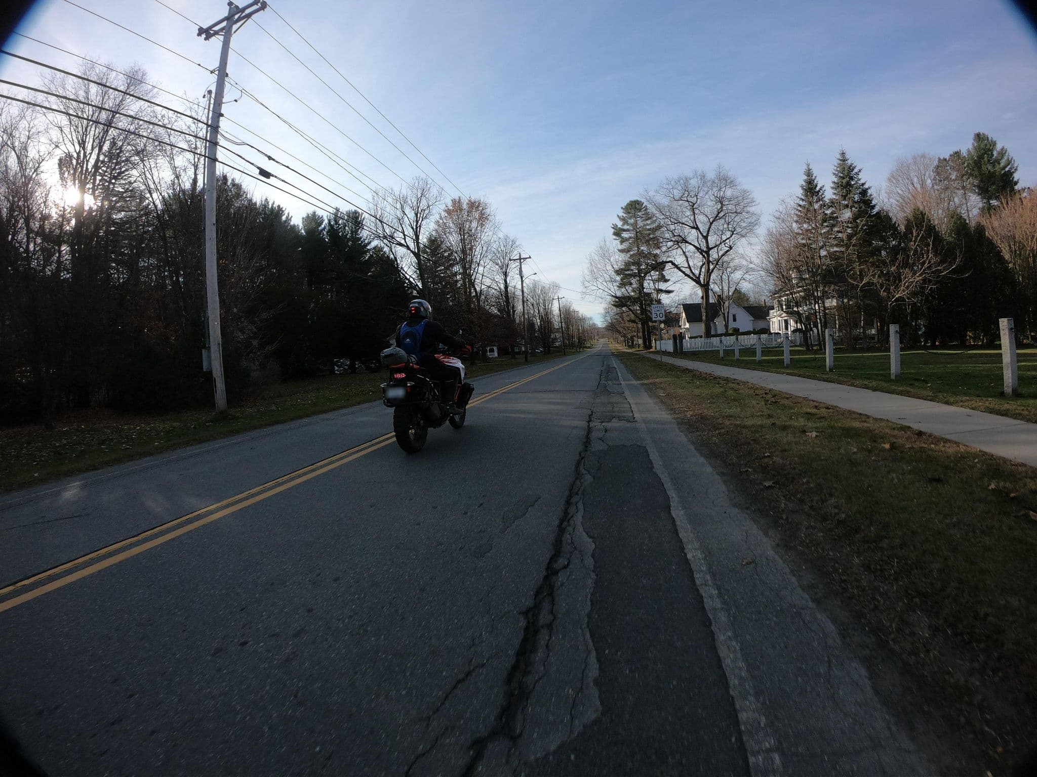Street view near Derby Line Village Inn, Richford — © pfbreton (CC BY-SA · Mapillary)