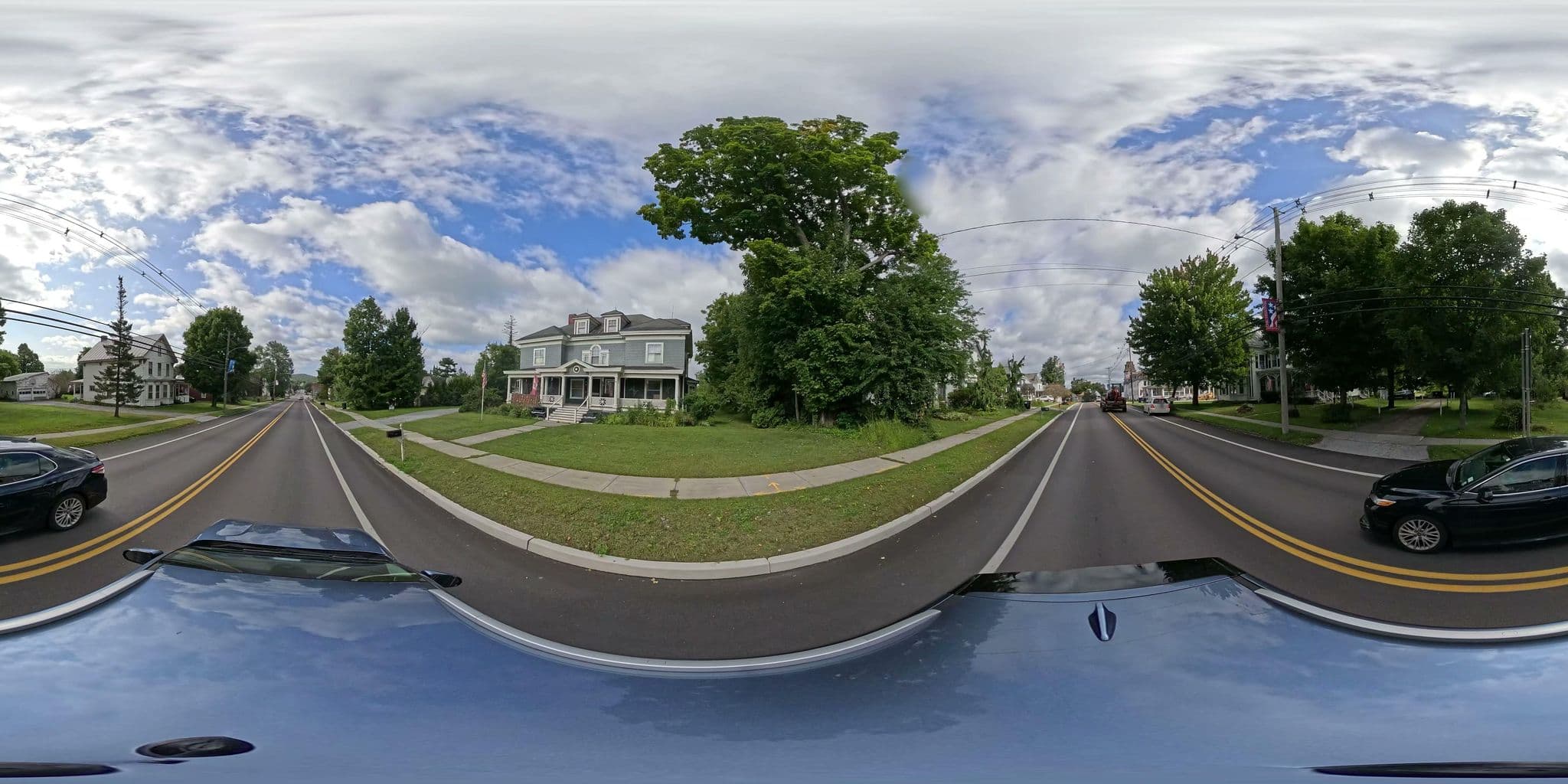 Street view near The 1906 House, Enosburg Falls — © ezekielf (CC BY-SA · Mapillary)